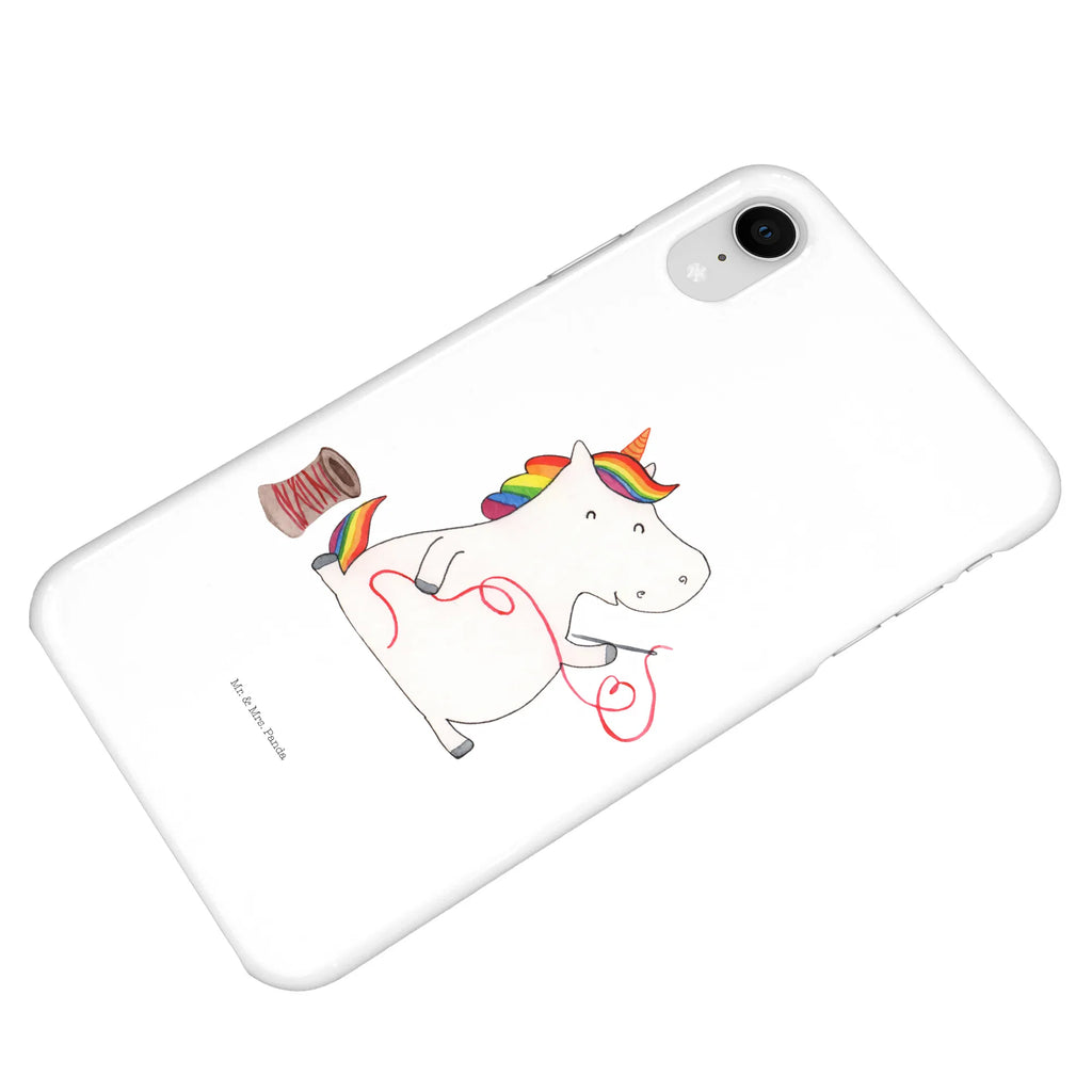 Handyhülle Einhorn Näherin Handyhülle, Handycover, Cover, Handy, Hülle, Iphone 10, Iphone X, Einhorn, Einhörner, Einhorn Deko, Pegasus, Unicorn, Näherin, nähen, Mädchen, Freundin, Häkeln, Stricken, basteln, Nähzimmer