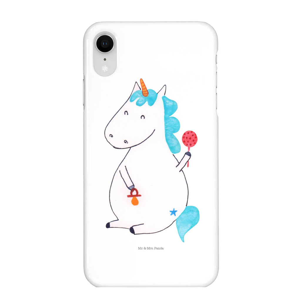 Handyhülle Einhorn Baby Handyhülle, Handycover, Cover, Handy, Hülle, Iphone 10, Iphone X, Einhorn, Einhörner, Einhorn Deko, Pegasus, Unicorn, Mutter, Geburt, Geburtstag, erstes Kind, Baby, Babyglück, Nachwuchs, Eltern, Party, Kind, Schnuller