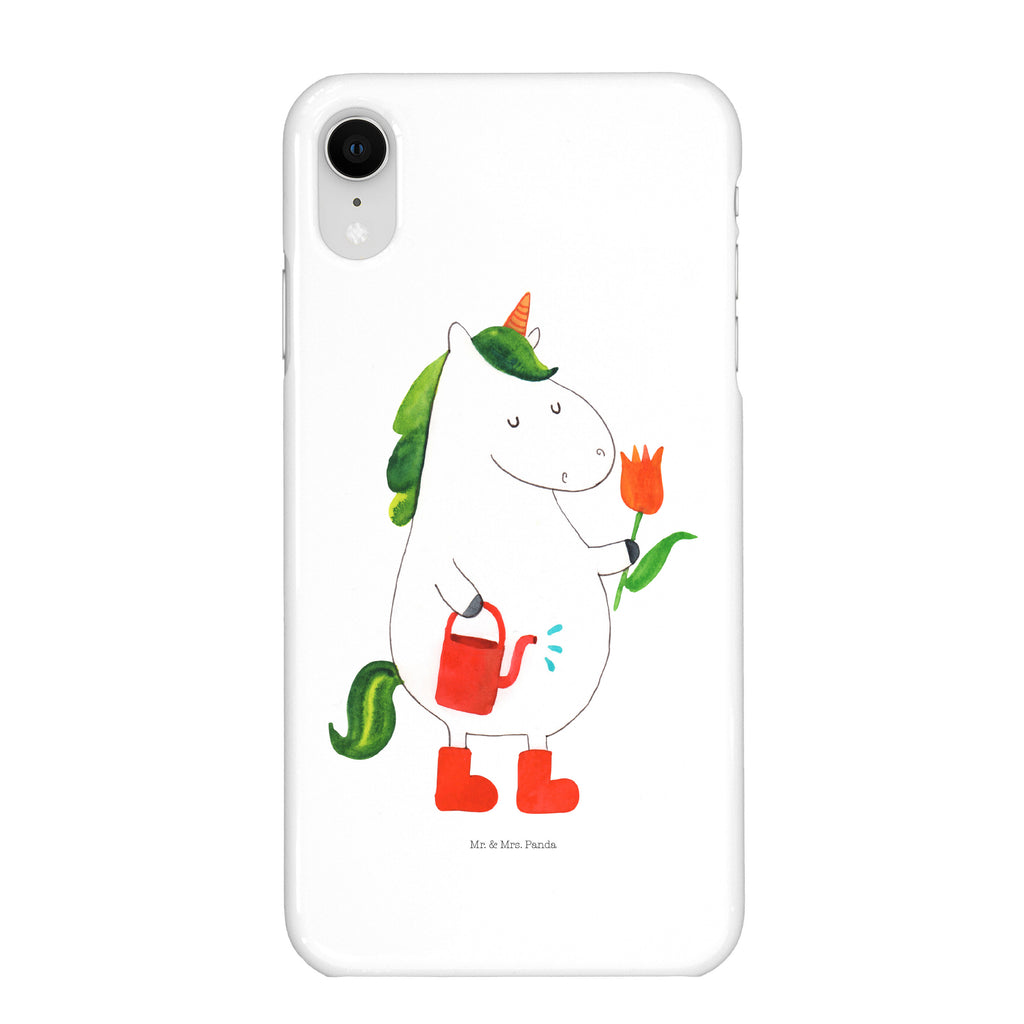 Handyhülle Einhorn Gärtner Handyhülle, Handycover, Cover, Handy, Hülle, Iphone 10, Iphone X, Einhorn, Einhörner, Einhorn Deko, Pegasus, Unicorn, Luftballon, Gießkanne, Giesskanne, Lebenslust, Freude, Blume, Freundin, Garten, Stiefel