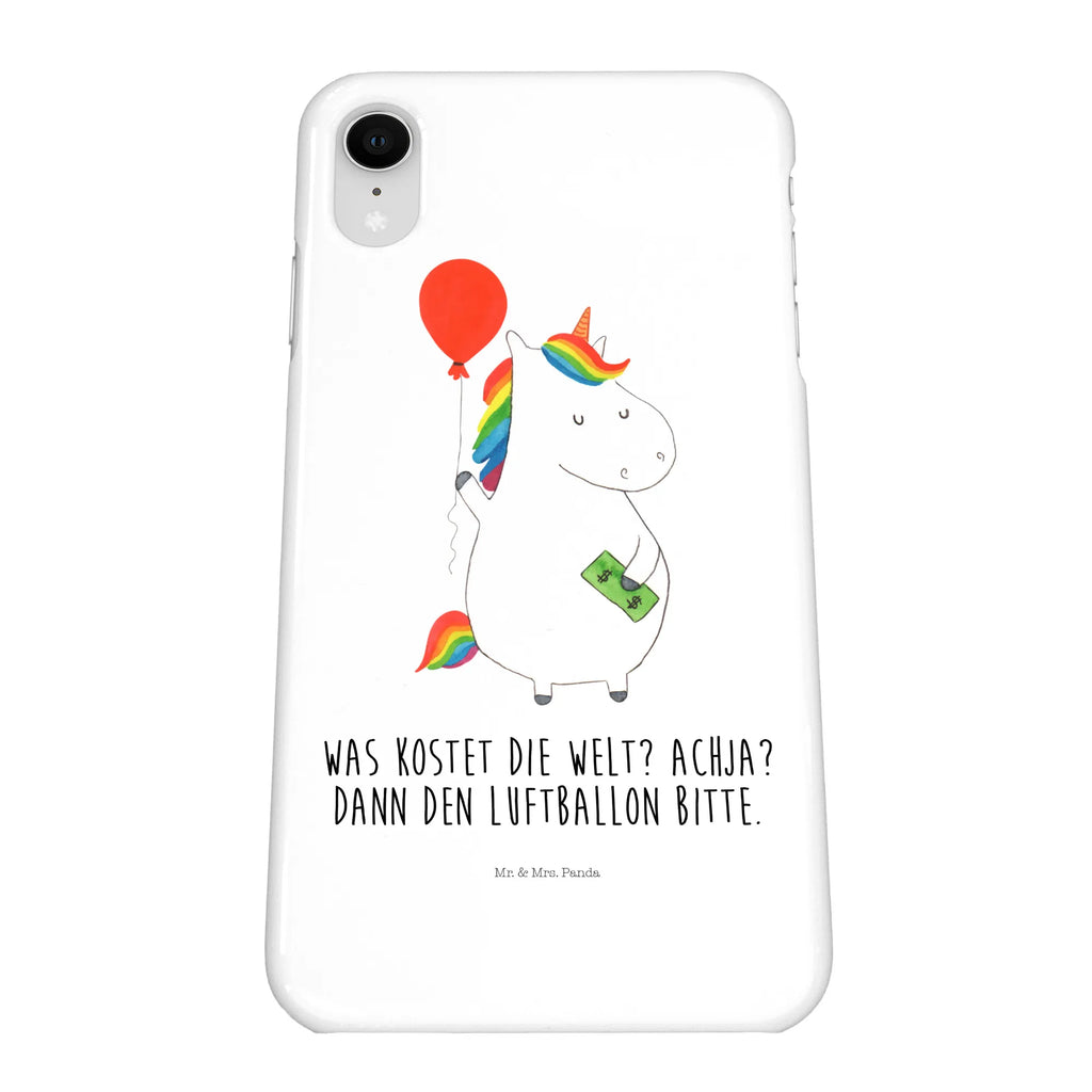 Handyhülle Einhorn Luftballon Handyhülle, Handycover, Cover, Handy, Hülle, Iphone 10, Iphone X, Einhorn, Einhörner, Einhorn Deko, Pegasus, Unicorn, Luftballon, Geld, Lebenslust, Freude, Geschenk, Freundin