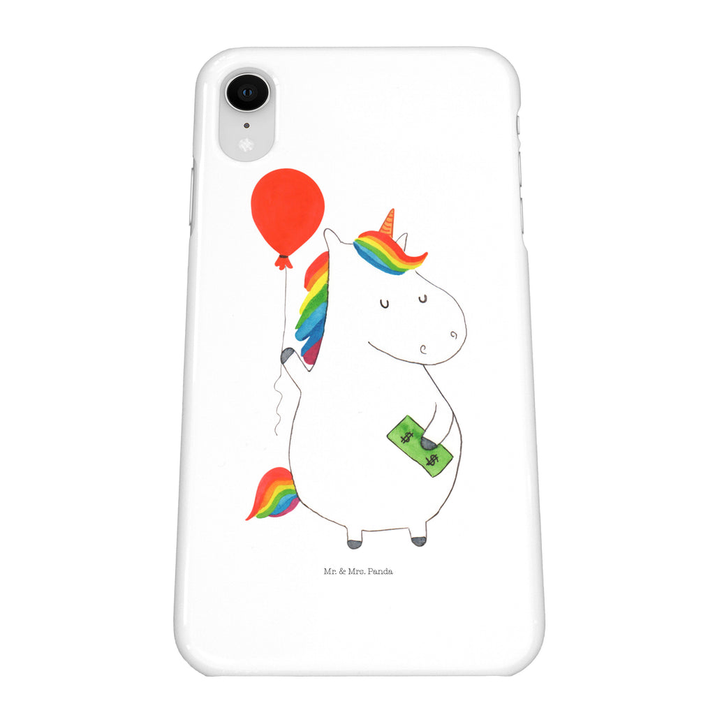 Handyhülle Einhorn Luftballon Handyhülle, Handycover, Cover, Handy, Hülle, Iphone 10, Iphone X, Einhorn, Einhörner, Einhorn Deko, Pegasus, Unicorn, Luftballon, Geld, Lebenslust, Freude, Geschenk, Freundin