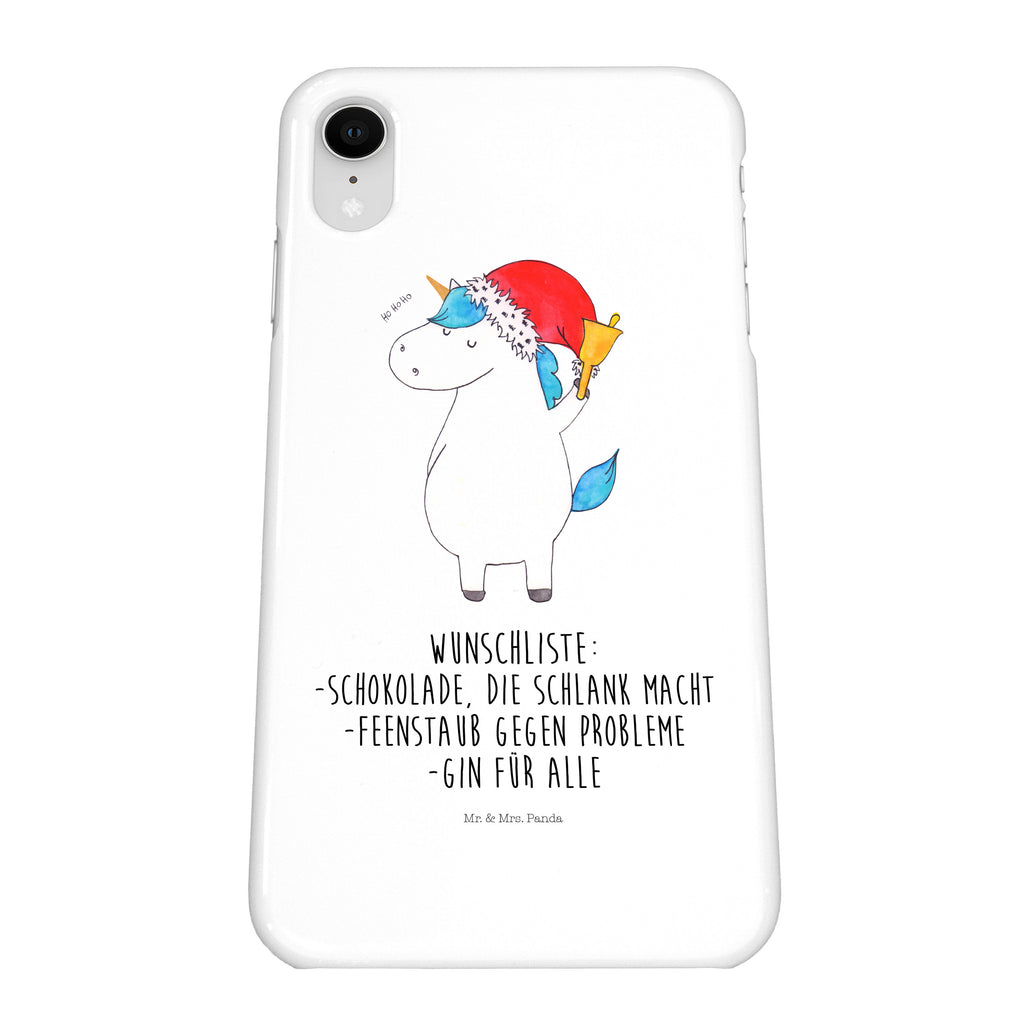 Handyhülle Einhorn Weihnachtsmann Handyhülle, Handycover, Cover, Handy, Hülle, Samsung Galaxy S8 plus, Einhorn, Einhörner, Einhorn Deko, Pegasus, Unicorn, Gin, Schokolade, Schoki, Weihnachten, Weihnachtsmann, Nikolaus, Wunschzettel, Wunschliste, Feenstaub