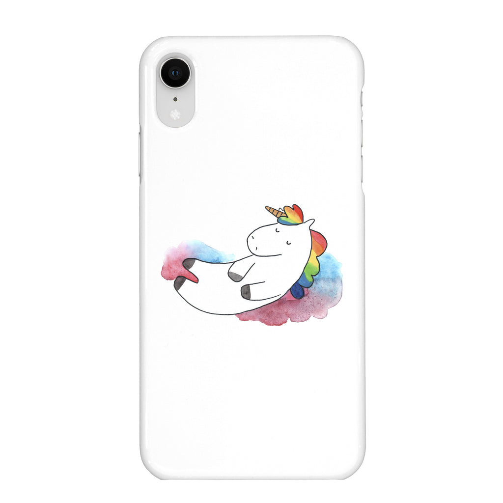 Handyhülle Einhorn Wolke 7 Handyhülle, Handycover, Cover, Handy, Hülle, Iphone 10, Iphone X, Einhorn, Einhörner, Einhorn Deko, Pegasus, Unicorn, verliebt, Menschen, witzig, lustig, Geschenk, Glaube, Realität, Lächeln