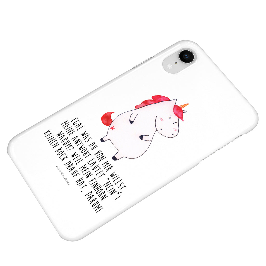 Handyhülle Einhorn Wut Handyhülle, Handycover, Cover, Handy, Hülle, Iphone 10, Iphone X, Einhorn, Einhörner, Einhorn Deko, Pegasus, Unicorn, Realität, Ansage, lustlos, nein, Büro, Arbeit, wütend, dumme Fragen, lustig, Spaß, Geschenk