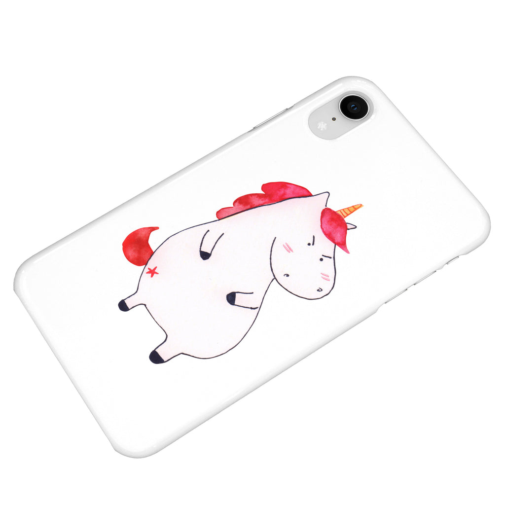 Handyhülle Einhorn Wut Handyhülle, Handycover, Cover, Handy, Hülle, Iphone 10, Iphone X, Einhorn, Einhörner, Einhorn Deko, Pegasus, Unicorn, Realität, Ansage, lustlos, nein, Büro, Arbeit, wütend, dumme Fragen, lustig, Spaß, Geschenk