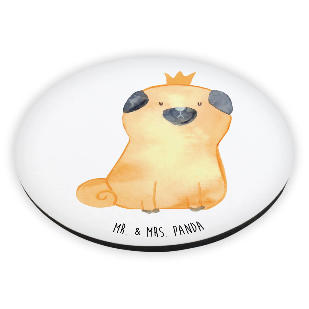 Rund Magnet Mops Krone Kühlschrankmagnet, Pinnwandmagnet, Souvenir Magnet, Motivmagnete, Dekomagnet, Whiteboard Magnet, Notiz Magnet, Kühlschrank Dekoration, Hund, Hundemotiv, Haustier, Hunderasse, Tierliebhaber, Hundebesitzer, Sprüche, Mops, allergisch, kinderlos, Hausregel, Hundebesitzer. Spruch, lustig