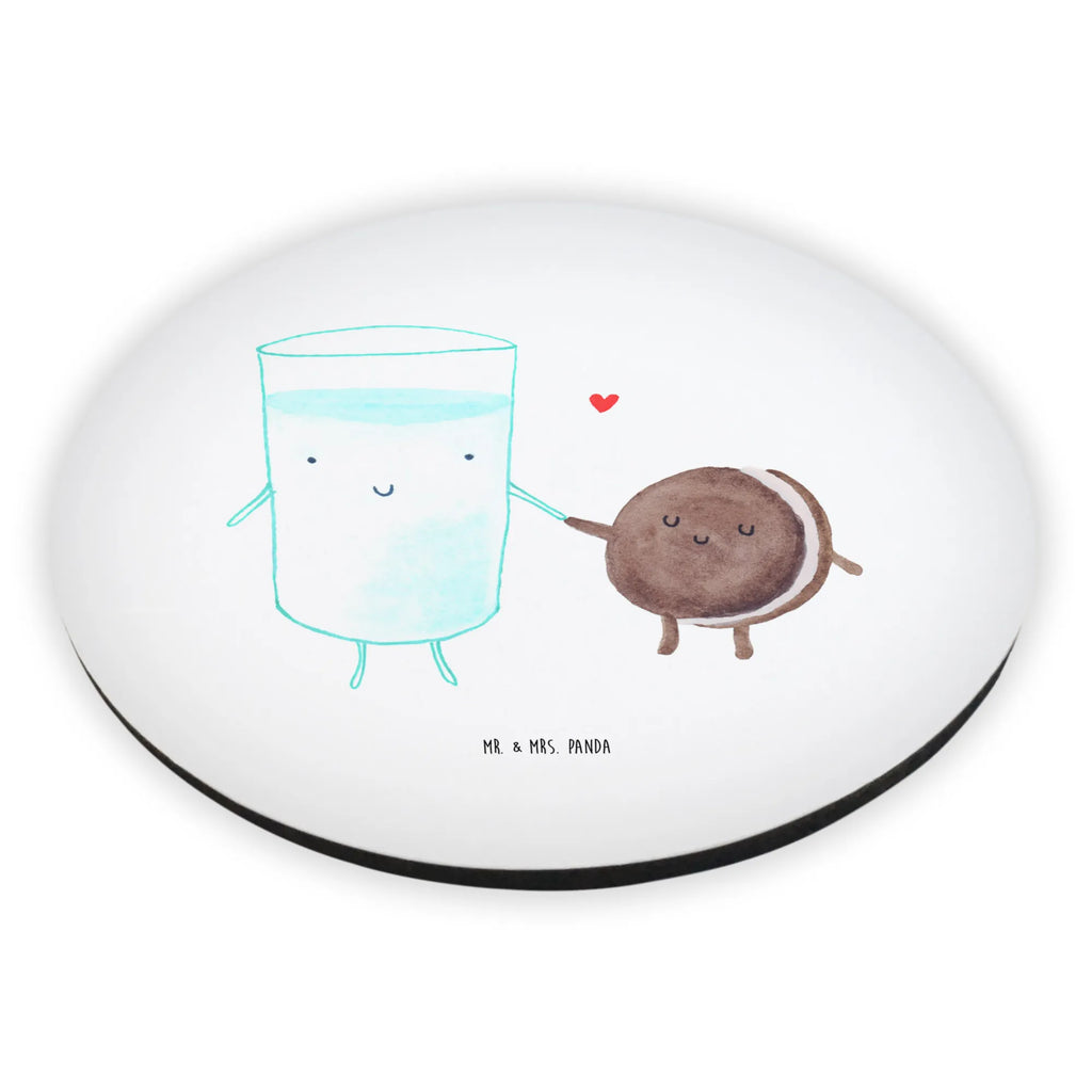 Rund Magnet Milch & Keks Kühlschrankmagnet, Pinnwandmagnet, Souvenir Magnet, Motivmagnete, Dekomagnet, Whiteboard Magnet, Notiz Magnet, Kühlschrank Dekoration, Tiermotive, Gute Laune, lustige Sprüche, Tiere, Milk, Cookie, Milch, Keks, Kekse, Kaffee, Einladung Frühstück, Motiv süß, romantisch, perfektes Paar