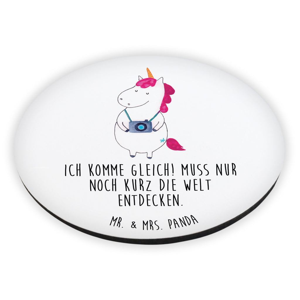 Rund Magnet Einhorn Fotograf Kühlschrankmagnet, Pinnwandmagnet, Souvenir Magnet, Motivmagnete, Dekomagnet, Whiteboard Magnet, Notiz Magnet, Kühlschrank Dekoration, Einhorn, Einhörner, Einhorn Deko, Pegasus, Unicorn, Fotograf, Fotografie, Kamera, Reisen, Weltreise, Weltenbummler, Urlaub, Tourist, Kurztrip, Reise, Städtereise