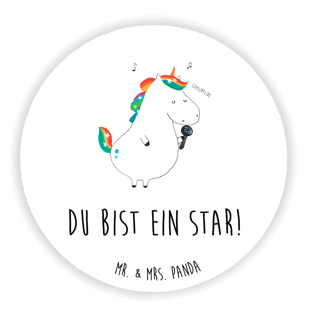 Rund Magnet Einhorn Sänger Kühlschrankmagnet, Pinnwandmagnet, Souvenir Magnet, Motivmagnete, Dekomagnet, Whiteboard Magnet, Notiz Magnet, Kühlschrank Dekoration, Einhorn, Einhörner, Einhorn Deko, Unicorn, Glitzer, Konfetti, Party, Geburtstag, Feier, Fest, Disco, Sängerin, Sänger, Freundin