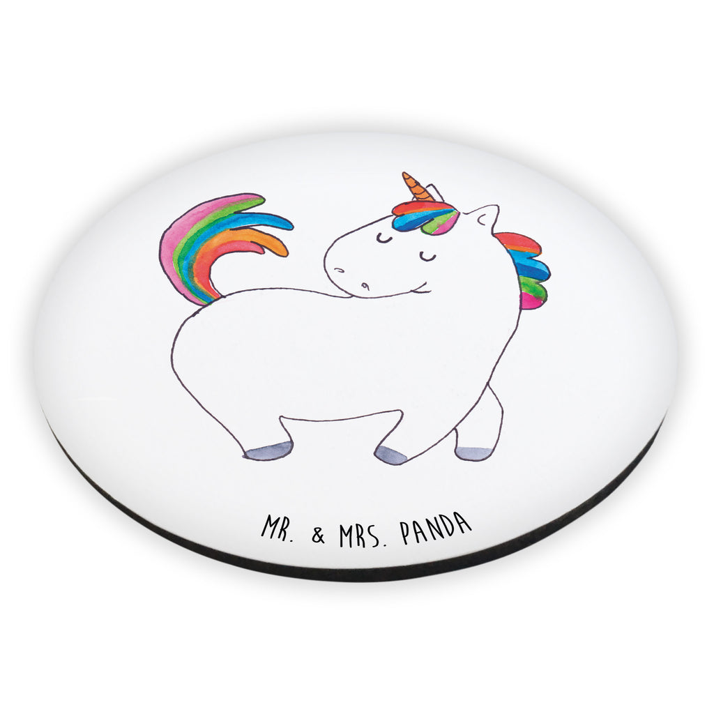 Rund Magnet Einhorn Stolzieren Kühlschrankmagnet, Pinnwandmagnet, Souvenir Magnet, Motivmagnete, Dekomagnet, Whiteboard Magnet, Notiz Magnet, Kühlschrank Dekoration, Einhorn, Einhörner, Einhorn Deko, Pegasus, Unicorn, stolz, anders, bunt, Pferd, Reiter, Reiten, Freundin, Geschenk