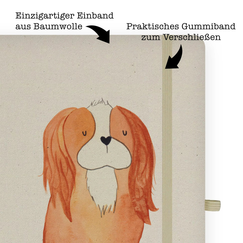 Baumwoll Notizbuch Hund Cavalier King Charles Spaniel Notizen, Eintragebuch, Tagebuch, Notizblock, Adressbuch, Journal, Kladde, Skizzenbuch, Notizheft, Schreibbuch, Schreibheft, Hund, Hundemotiv, Haustier, Hunderasse, Tierliebhaber, Hundebesitzer, Sprüche, Cavalier King Charles Spaniel, Cockerspaniel, Spaniel, Spruch, schönster Hund