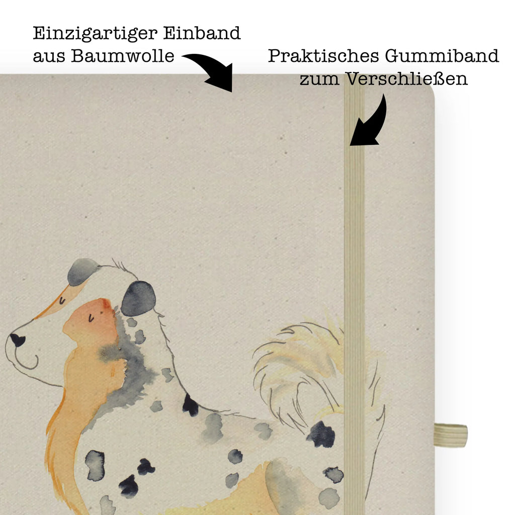 Baumwoll Notizbuch Australien Shepherd Notizen, Eintragebuch, Tagebuch, Notizblock, Adressbuch, Journal, Kladde, Skizzenbuch, Notizheft, Schreibbuch, Schreibheft, Hund, Hundemotiv, Haustier, Hunderasse, Tierliebhaber, Hundebesitzer, Sprüche, Australien Shepherd, Shepherd, Hundeliebe, Familienhund, Spruch