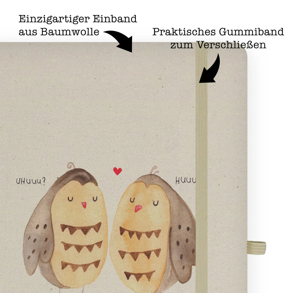 Baumwoll Notizbuch Eule Liebe Notizen, Eintragebuch, Tagebuch, Notizblock, Adressbuch, Journal, Kladde, Skizzenbuch, Notizheft, Schreibbuch, Schreibheft, Eule, Eule Deko, Liebe, Hochzeit Spruch, Owl, All you need is love, Liebe Spruch, Freundin Geschenk, Freund, Wortspiel lustig