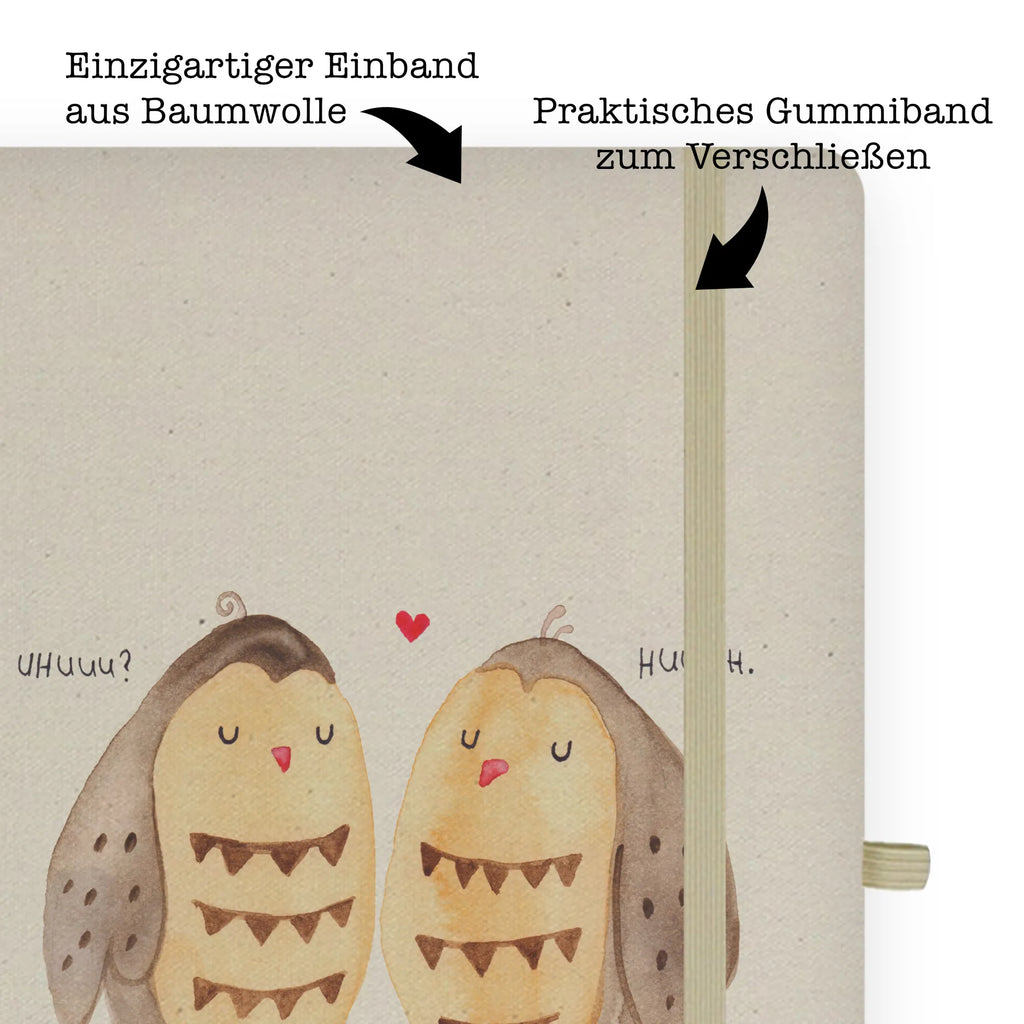 Baumwoll Notizbuch Eule Liebe Notizen, Eintragebuch, Tagebuch, Notizblock, Adressbuch, Journal, Kladde, Skizzenbuch, Notizheft, Schreibbuch, Schreibheft, Eule, Eule Deko, Liebe, Hochzeit Spruch, Owl, All you need is love, Liebe Spruch, Freundin Geschenk, Freund, Wortspiel lustig