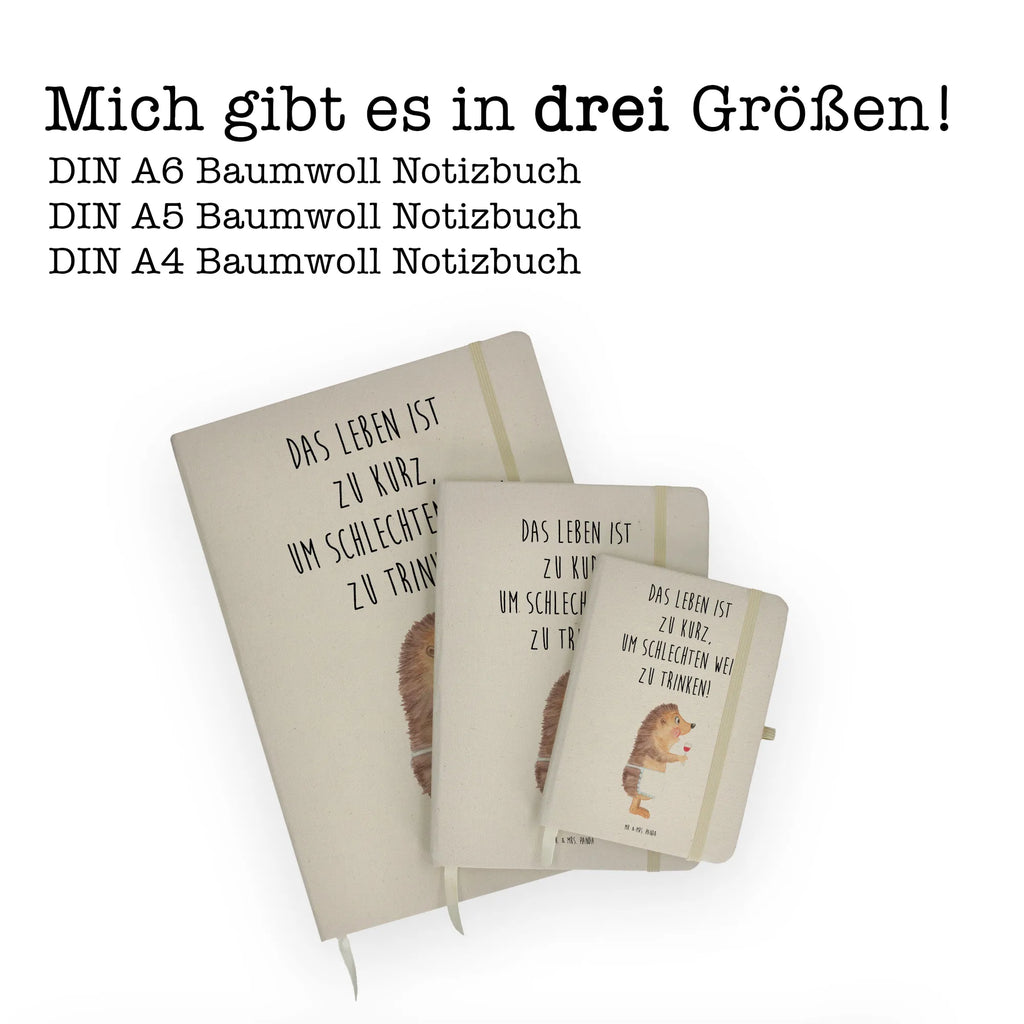 Baumwoll Notizbuch Igel mit Wein Notizen, Eintragebuch, Tagebuch, Notizblock, Adressbuch, Journal, Kladde, Skizzenbuch, Notizheft, Schreibbuch, Schreibheft, Tiermotive, Gute Laune, lustige Sprüche, Tiere, Wein Spruch, Igel, Geschenk Weintrinker, Geschenk Weinliebhaber, Wein Deko, Weinglas, Rotwein, Weißwein, Wein trinken