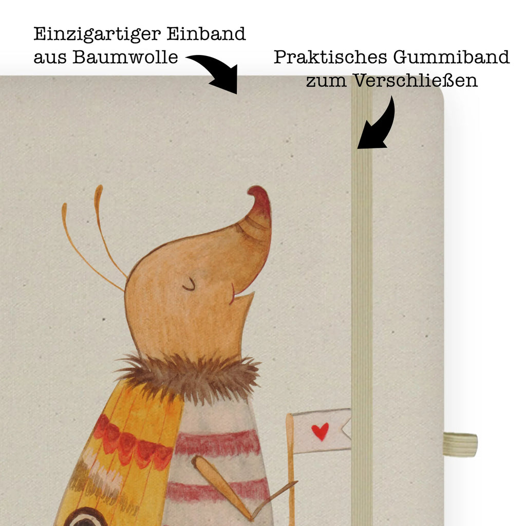 Baumwoll Notizbuch Nachtfalter mit Fähnchen Notizen, Eintragebuch, Tagebuch, Notizblock, Adressbuch, Journal, Kladde, Skizzenbuch, Notizheft, Schreibbuch, Schreibheft, Tiermotive, Gute Laune, lustige Sprüche, Tiere, Nachtfalter, Käfer, Spruch lustig, Spruch witzig, süß, niedlich, Küche Deko, Was kostet die Welt