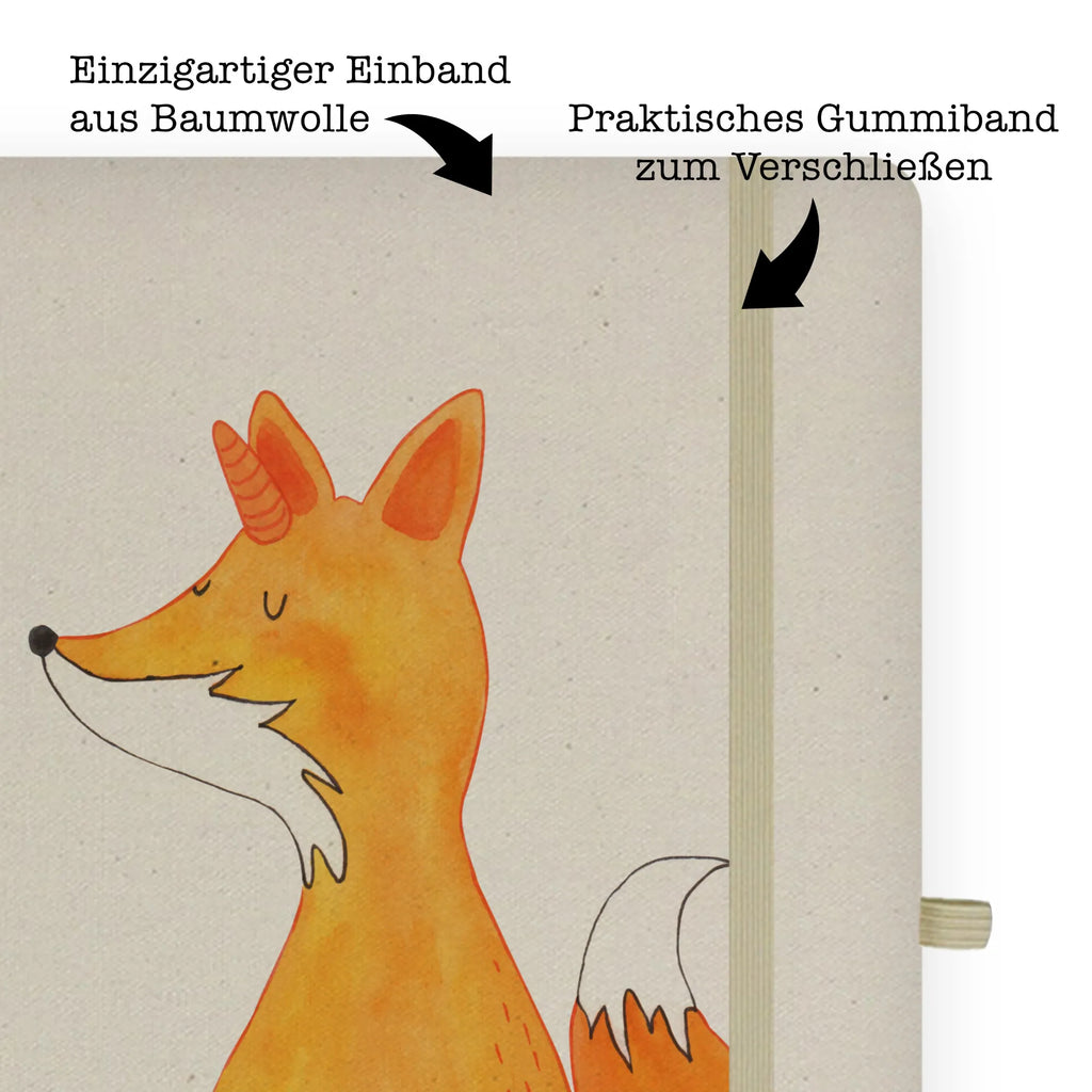 Baumwoll Notizbuch Fuchshörnchen Notizen, Eintragebuch, Tagebuch, Notizblock, Adressbuch, Journal, Kladde, Skizzenbuch, Notizheft, Schreibbuch, Schreibheft, Einhorn, Einhörner, Einhorn Deko, Pegasus, Unicorn, Fuchs, Unicorns, Fuchshörnchen, Fuchshorn, Foxycorn, Füchse