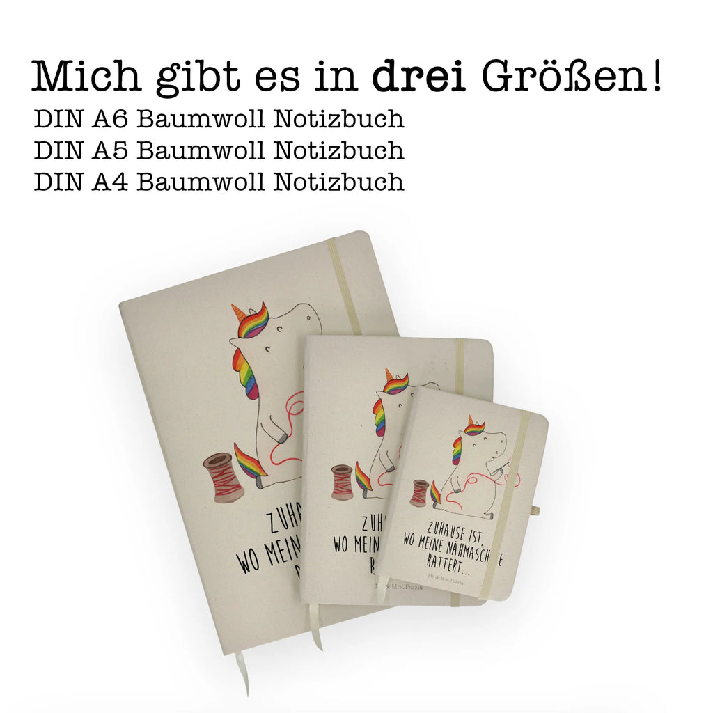 Baumwoll Notizbuch Einhorn Näherin Notizen, Eintragebuch, Tagebuch, Notizblock, Adressbuch, Journal, Kladde, Skizzenbuch, Notizheft, Schreibbuch, Schreibheft, Einhorn, Einhörner, Einhorn Deko, Pegasus, Unicorn, Näherin, nähen, Mädchen, Freundin, Häkeln, Stricken, basteln, Nähzimmer