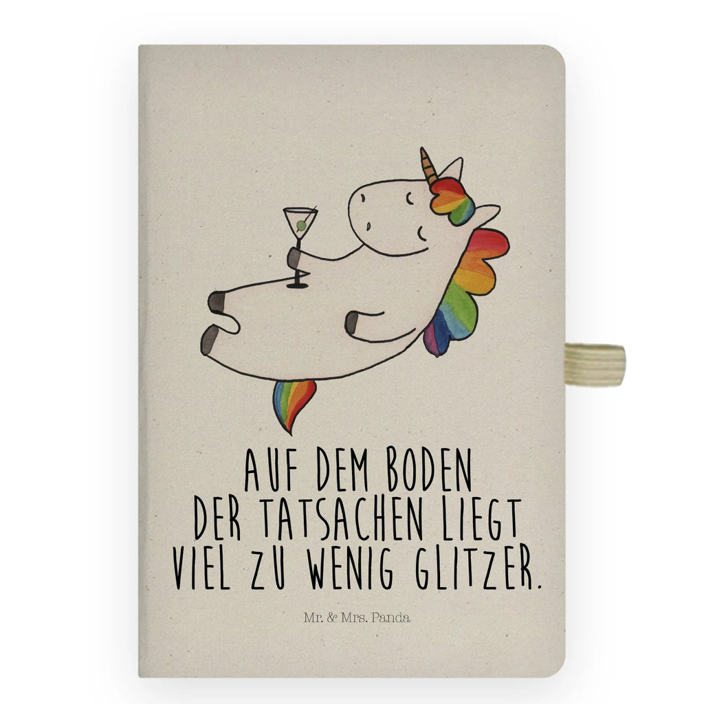 Baumwoll Notizbuch Einhorn Cocktail Notizen, Eintragebuch, Tagebuch, Notizblock, Adressbuch, Journal, Kladde, Skizzenbuch, Notizheft, Schreibbuch, Schreibheft, Einhorn, Einhörner, Einhorn Deko, Pegasus, Unicorn, Party, Spaß, Feiern, Caipirinha, Rum, Cuba Libre, Sekt, Freundin, Geburtstag, lustig, witzig, Spruch, Glitzer