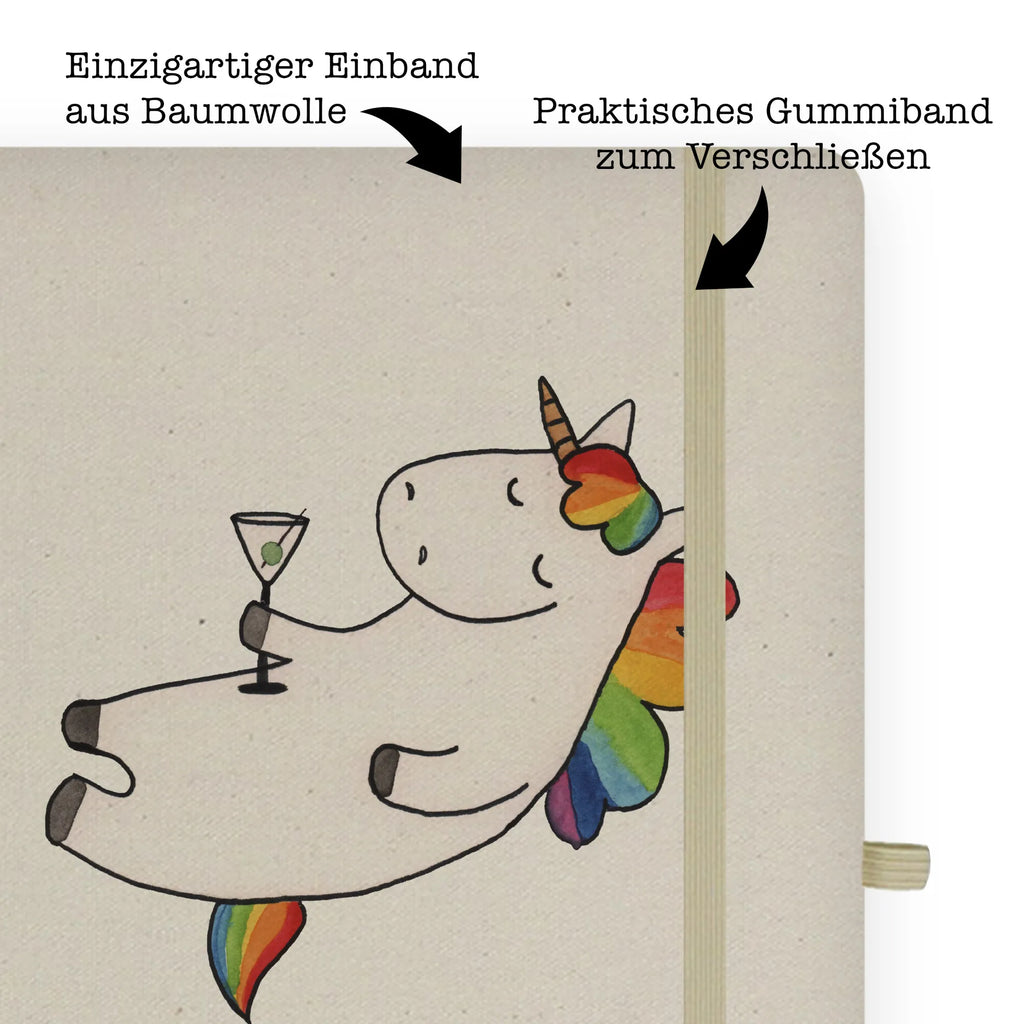 Baumwoll Notizbuch Einhorn Cocktail Notizen, Eintragebuch, Tagebuch, Notizblock, Adressbuch, Journal, Kladde, Skizzenbuch, Notizheft, Schreibbuch, Schreibheft, Einhorn, Einhörner, Einhorn Deko, Pegasus, Unicorn, Party, Spaß, Feiern, Caipirinha, Rum, Cuba Libre, Sekt, Freundin, Geburtstag, lustig, witzig, Spruch, Glitzer