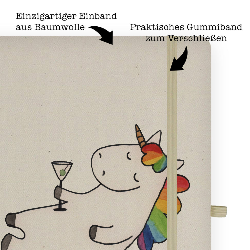 Baumwoll Notizbuch Einhorn Cocktail Notizen, Eintragebuch, Tagebuch, Notizblock, Adressbuch, Journal, Kladde, Skizzenbuch, Notizheft, Schreibbuch, Schreibheft, Einhorn, Einhörner, Einhorn Deko, Pegasus, Unicorn, Party, Spaß, Feiern, Caipirinha, Rum, Cuba Libre, Sekt, Freundin, Geburtstag, lustig, witzig, Spruch, Glitzer