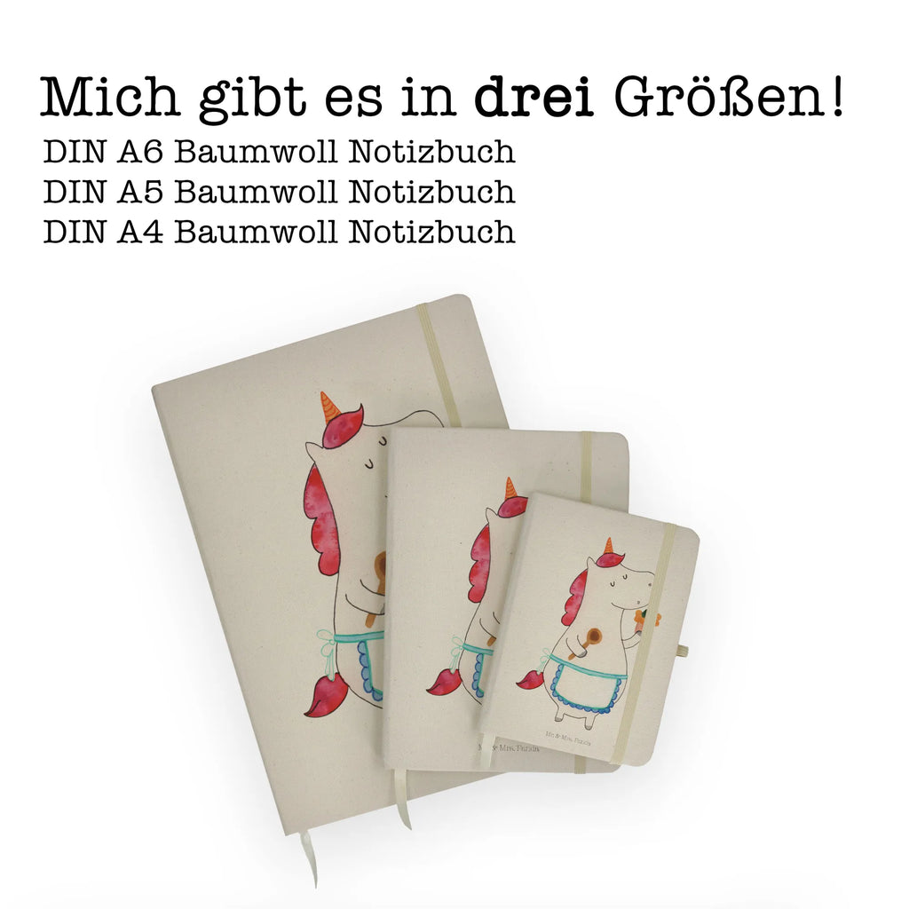 Baumwoll Notizbuch Einhorn Küche Notizen, Eintragebuch, Tagebuch, Notizblock, Adressbuch, Journal, Kladde, Skizzenbuch, Notizheft, Schreibbuch, Schreibheft, Einhorn, Einhörner, Einhorn Deko, Pegasus, Unicorn, backen, Muffin, Motivation, Träumer, träumen, Bäckerin, Hobbykoch, Koch, Torte, Kuchen