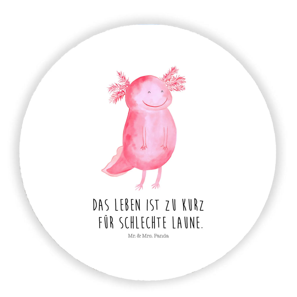 Rund Magnet Axolotl glücklich Kühlschrankmagnet, Pinnwandmagnet, Souvenir Magnet, Motivmagnete, Dekomagnet, Whiteboard Magnet, Notiz Magnet, Kühlschrank Dekoration, Axolotl, Molch, Axolot, Schwanzlurch, Lurch, Lurche, Motivation, gute Laune