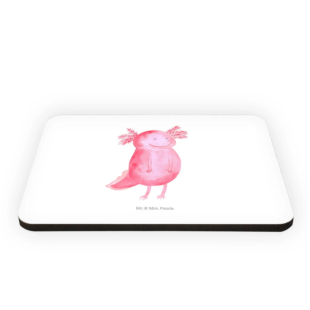 Magnet Axolotl glücklich Kühlschrankmagnet, Pinnwandmagnet, Souvenir Magnet, Motivmagnete, Dekomagnet, Whiteboard Magnet, Notiz Magnet, Kühlschrank Dekoration, Axolotl, Molch, Axolot, Schwanzlurch, Lurch, Lurche, Motivation, gute Laune