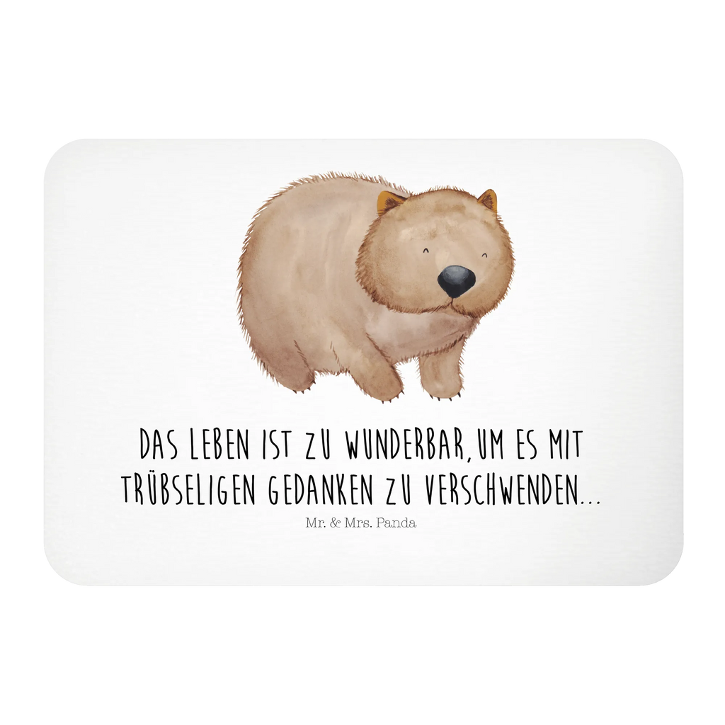 Magnet Wombat Kühlschrankmagnet, Pinnwandmagnet, Souvenir Magnet, Motivmagnete, Dekomagnet, Whiteboard Magnet, Notiz Magnet, Kühlschrank Dekoration, Tiermotive, Gute Laune, lustige Sprüche, Tiere, Wombat, Das Leben ist schön, Motivation, Spruch, Australien