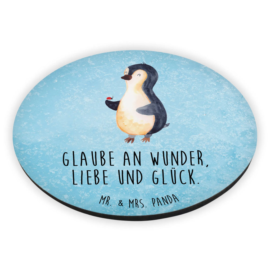 Rund Magnet Pinguin Marienkäfer Kühlschrankmagnet, Pinnwandmagnet, Souvenir Magnet, Motivmagnete, Dekomagnet, Whiteboard Magnet, Notiz Magnet, Kühlschrank Dekoration, Pinguin, Pinguine, Marienkäfer, Liebe, Wunder, Glück, Freude, Lebensfreude