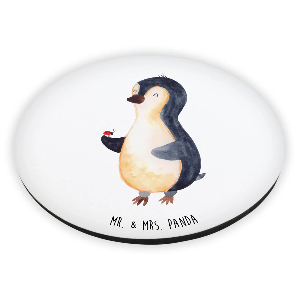 Rund Magnet Pinguin Marienkäfer Kühlschrankmagnet, Pinnwandmagnet, Souvenir Magnet, Motivmagnete, Dekomagnet, Whiteboard Magnet, Notiz Magnet, Kühlschrank Dekoration, Pinguin, Pinguine, Marienkäfer, Liebe, Wunder, Glück, Freude, Lebensfreude