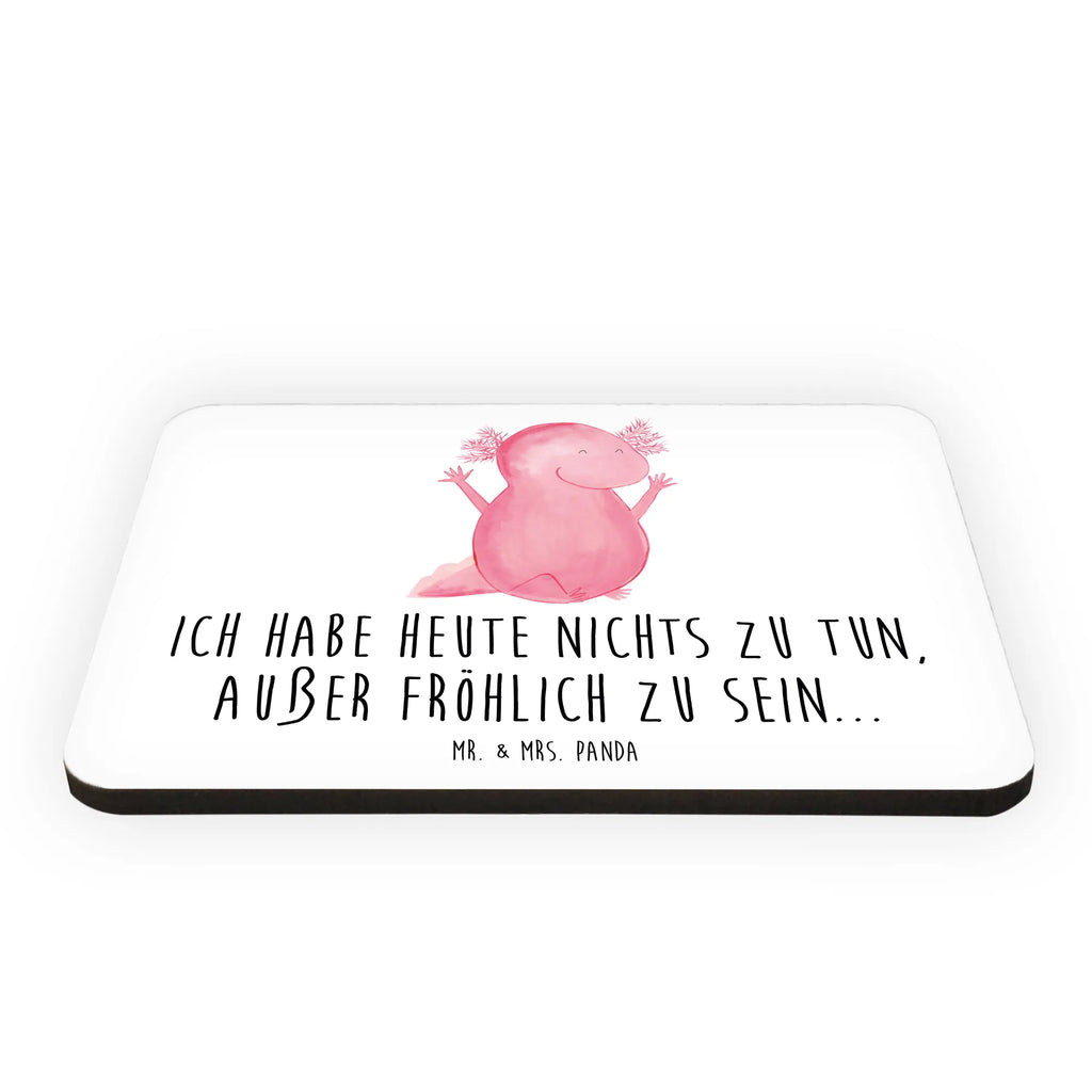 Magnet Axolotl Hurra Kühlschrankmagnet, Pinnwandmagnet, Souvenir Magnet, Motivmagnete, Dekomagnet, Whiteboard Magnet, Notiz Magnet, Kühlschrank Dekoration, Axolotl, Molch, Axolot, Schwanzlurch, Lurch, Lurche, fröhlich, Spaß, Freude, Motivation, Zufriedenheit