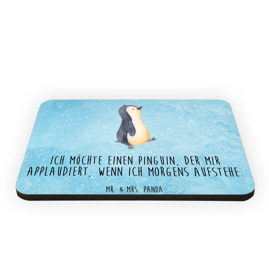 Magnet Pinguin marschierend Kühlschrankmagnet, Pinnwandmagnet, Souvenir Magnet, Motivmagnete, Dekomagnet, Whiteboard Magnet, Notiz Magnet, Kühlschrank Dekoration, Pinguin, Pinguine, Frühaufsteher, Langschläfer, Bruder, Schwester, Familie