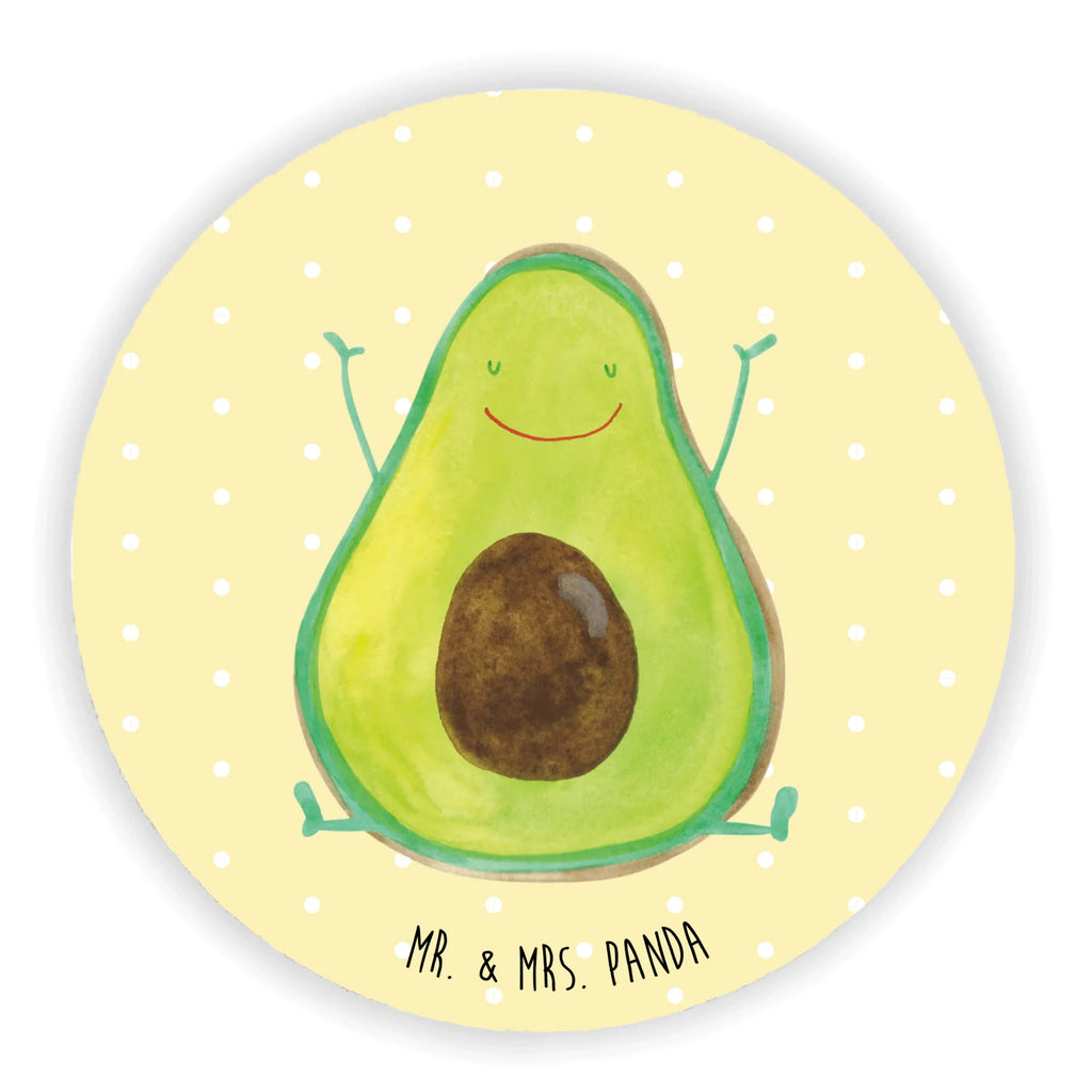 Rund Magnet Avocado Happy Kühlschrankmagnet, Pinnwandmagnet, Souvenir Magnet, Motivmagnete, Dekomagnet, Whiteboard Magnet, Notiz Magnet, Kühlschrank Dekoration, Avocado, Veggie, Vegan, Gesund, Chaos