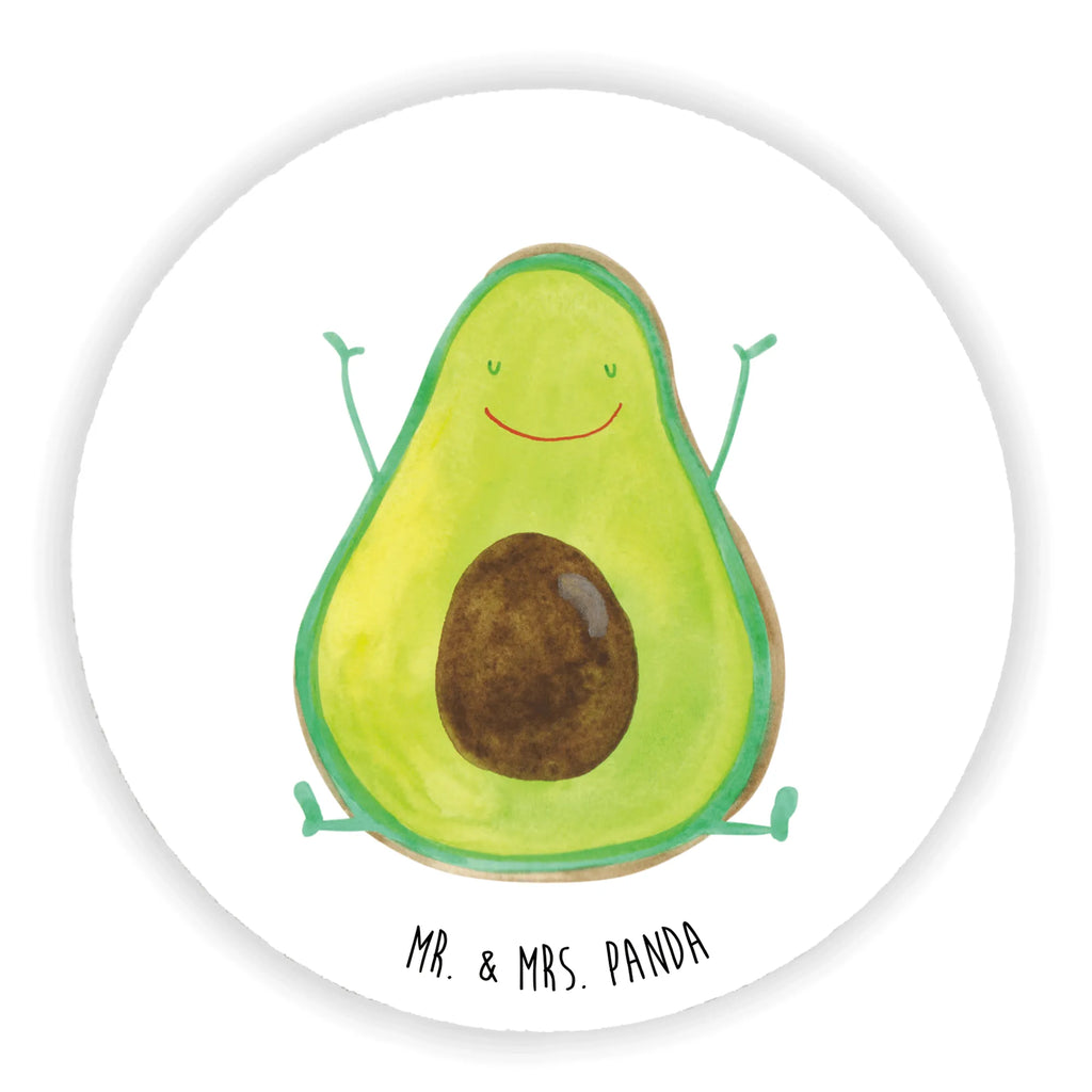 Rund Magnet Avocado Happy Kühlschrankmagnet, Pinnwandmagnet, Souvenir Magnet, Motivmagnete, Dekomagnet, Whiteboard Magnet, Notiz Magnet, Kühlschrank Dekoration, Avocado, Veggie, Vegan, Gesund, Chaos