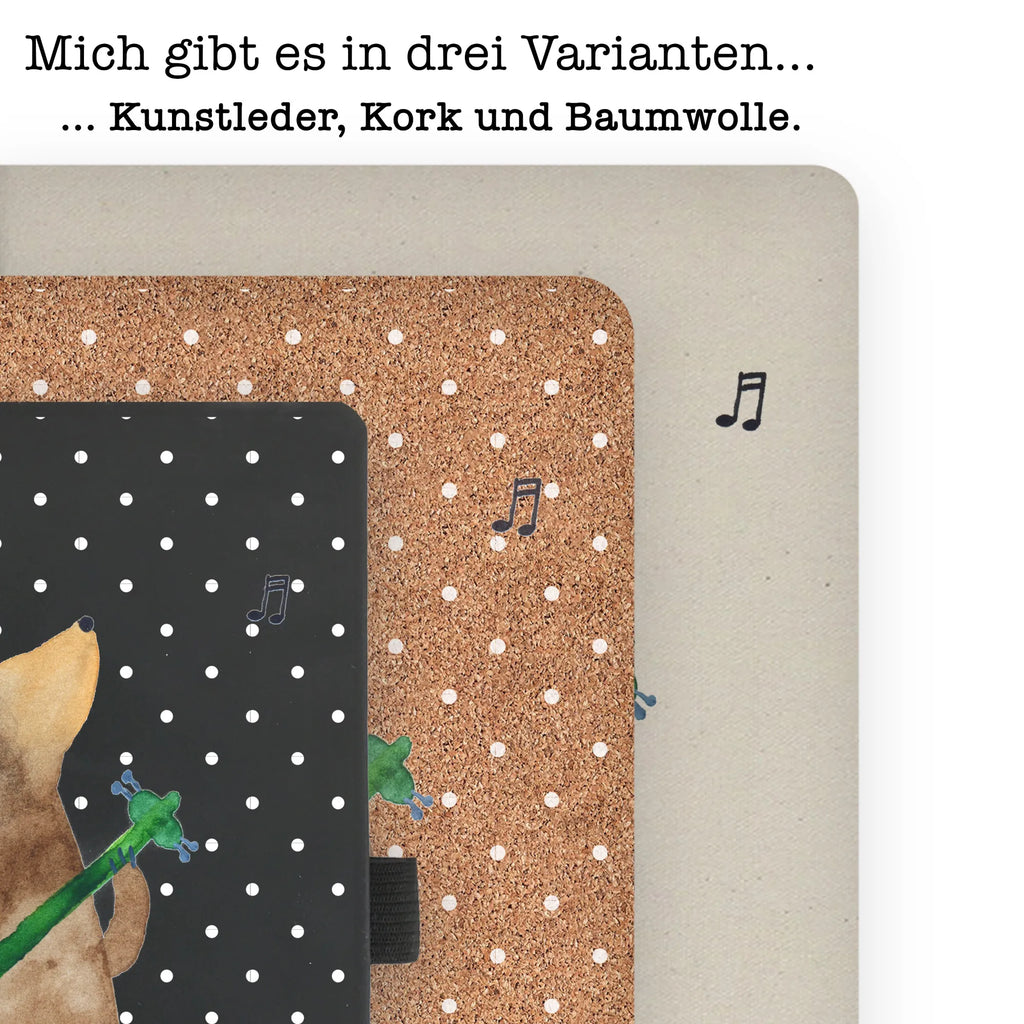 Baumwoll Notizbuch Bär Gitarre Notizen, Eintragebuch, Tagebuch, Notizblock, Adressbuch, Journal, Kladde, Skizzenbuch, Notizheft, Schreibbuch, Schreibheft, Bär, Teddy, Teddybär