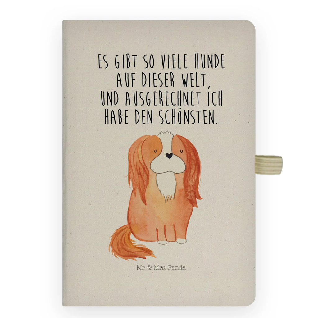 Baumwoll Notizbuch Hund Cavalier King Charles Spaniel Notizen, Eintragebuch, Tagebuch, Notizblock, Adressbuch, Journal, Kladde, Skizzenbuch, Notizheft, Schreibbuch, Schreibheft, Hund, Hundemotiv, Haustier, Hunderasse, Tierliebhaber, Hundebesitzer, Sprüche, Cavalier King Charles Spaniel, Cockerspaniel, Spaniel, Spruch, schönster Hund