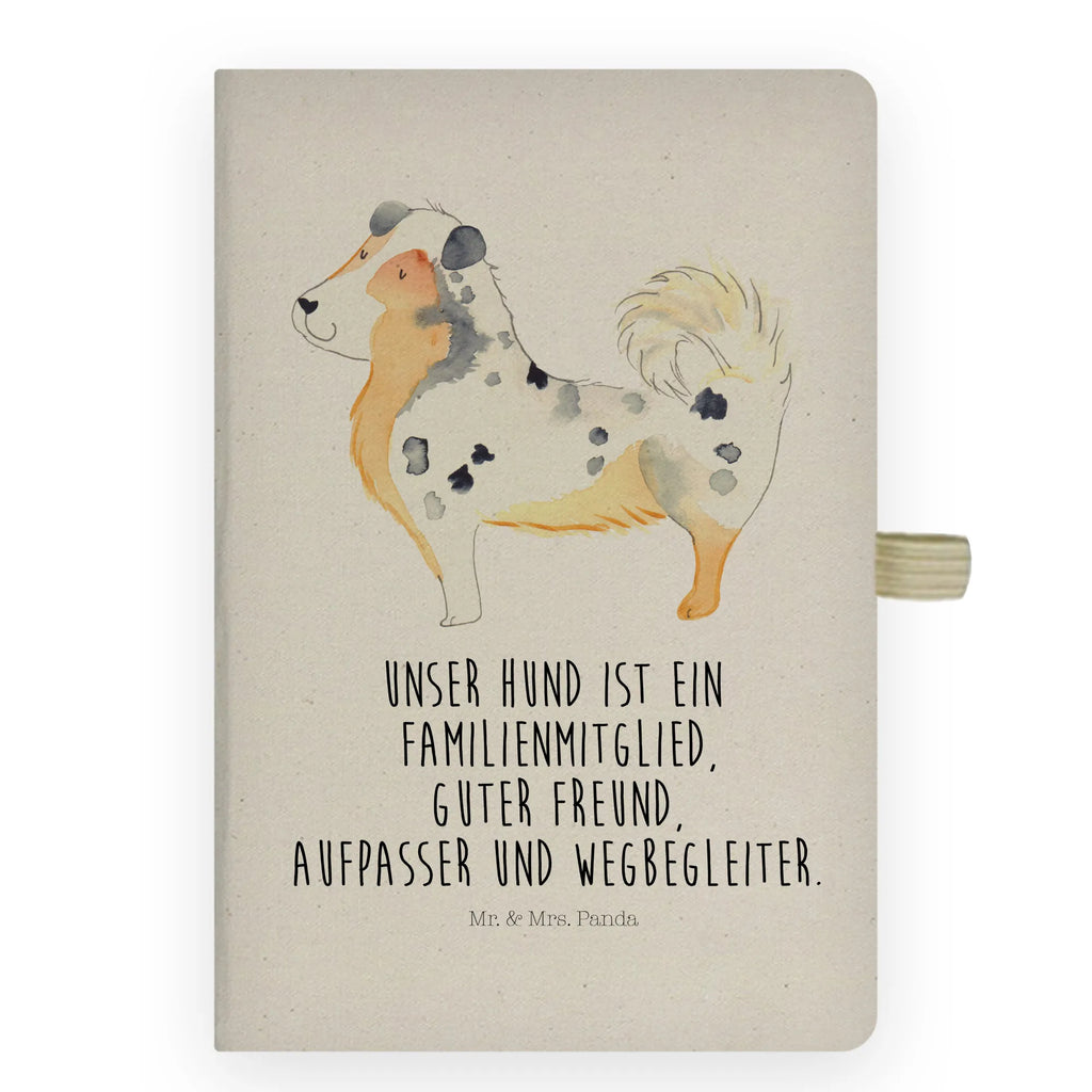 Baumwoll Notizbuch Australien Shepherd Notizen, Eintragebuch, Tagebuch, Notizblock, Adressbuch, Journal, Kladde, Skizzenbuch, Notizheft, Schreibbuch, Schreibheft, Hund, Hundemotiv, Haustier, Hunderasse, Tierliebhaber, Hundebesitzer, Sprüche, Australien Shepherd, Shepherd, Hundeliebe, Familienhund, Spruch