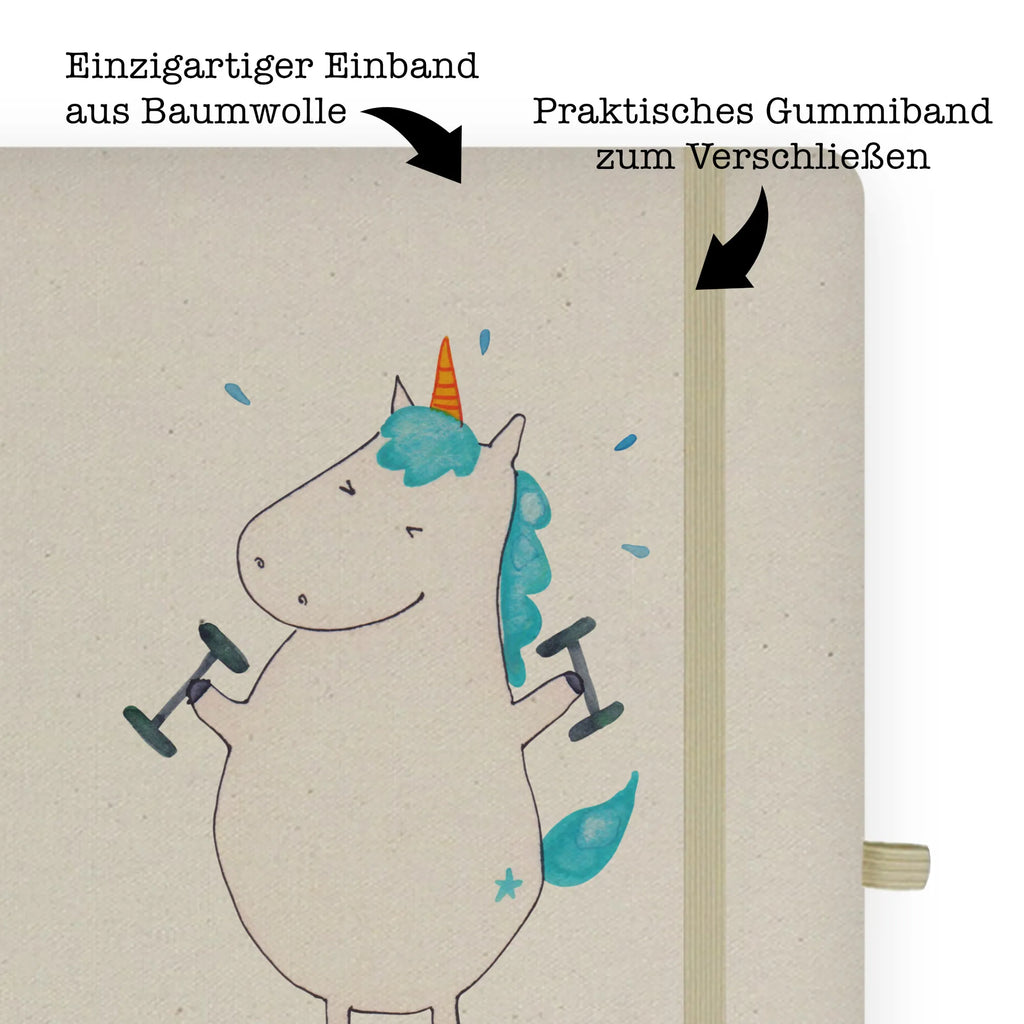 Baumwoll Notizbuch Einhorn Fitness Notizen, Eintragebuch, Tagebuch, Notizblock, Adressbuch, Journal, Kladde, Skizzenbuch, Notizheft, Schreibbuch, Schreibheft, Einhorn, Einhörner, Einhorn Deko, Unicorn, Gym, Fitness, Fitnessstudio, Diät, Abnehmen, Sport, Pumpen, Geräte, Sixpack