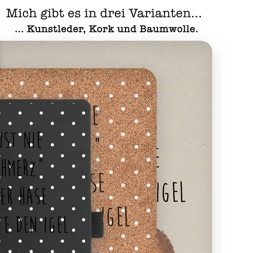 Baumwoll Notizbuch Liebe ist nie ohne Schmerz Notizen, Eintragebuch, Tagebuch, Notizblock, Adressbuch, Journal, Kladde, Skizzenbuch, Notizheft, Schreibbuch, Schreibheft, Tiermotive, Gute Laune, lustige Sprüche, Tiere, Igel und Hase, Igel, Hase, Liebe Spruch, Liebeskummer Geschenk, Herzschmerz, Trösten, Trennungsschmerz, Spruch romantisch