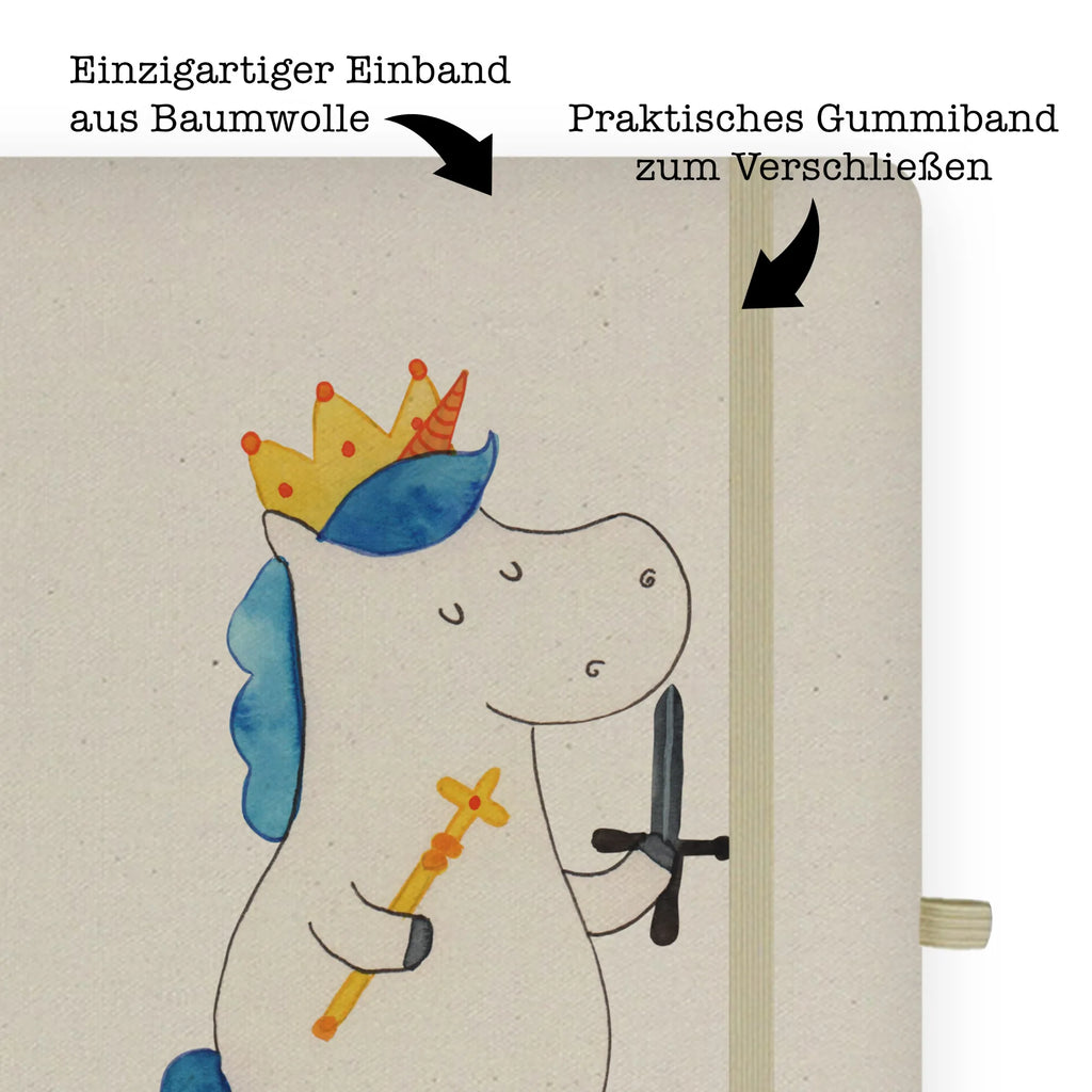 Baumwoll Notizbuch Einhorn König mit Schwert Notizen, Eintragebuch, Tagebuch, Notizblock, Adressbuch, Journal, Kladde, Skizzenbuch, Notizheft, Schreibbuch, Schreibheft, Einhorn, Einhörner, Einhorn Deko, Pegasus, Unicorn, König, Ritter, Mittelalter