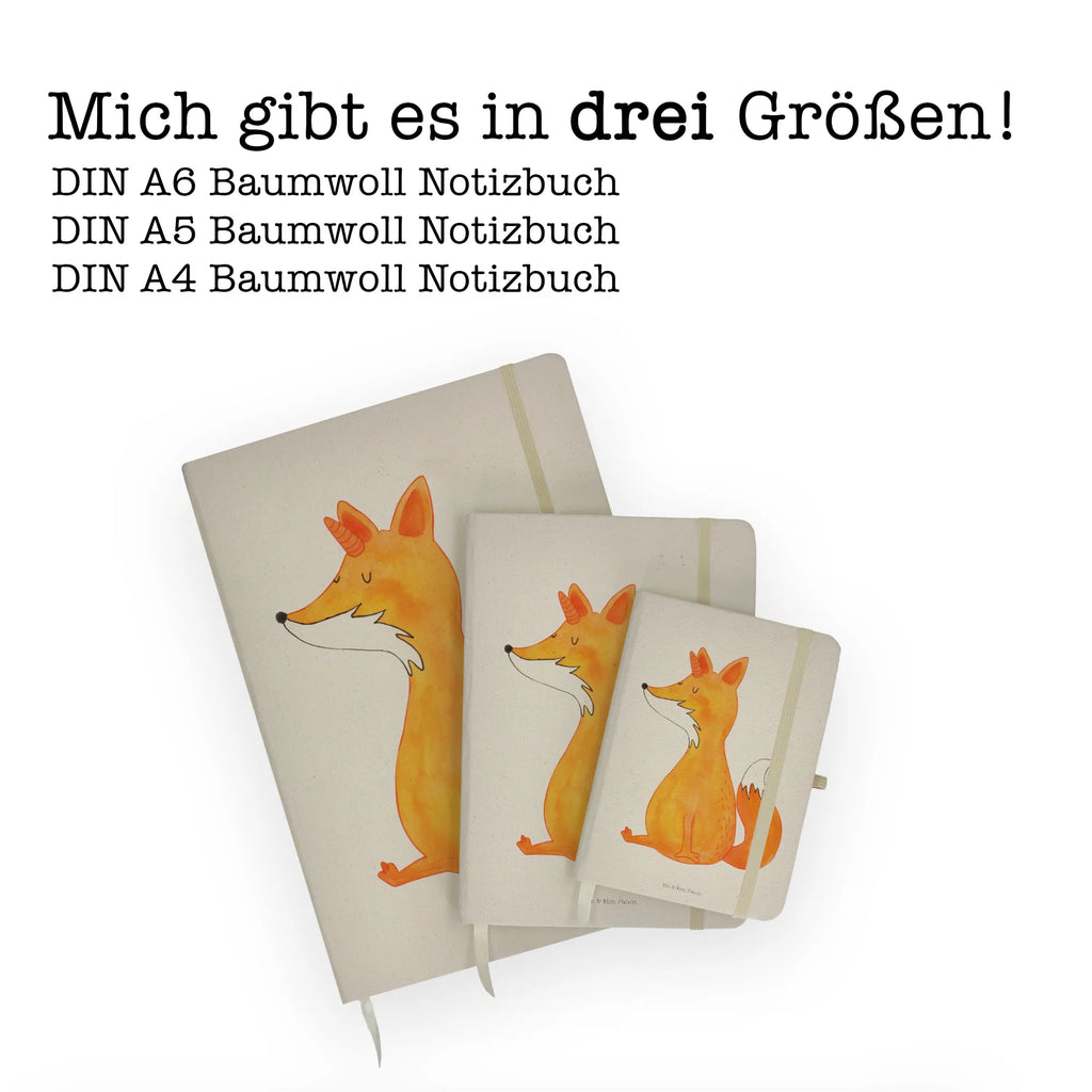 Baumwoll Notizbuch Fuchshörnchen Notizen, Eintragebuch, Tagebuch, Notizblock, Adressbuch, Journal, Kladde, Skizzenbuch, Notizheft, Schreibbuch, Schreibheft, Einhorn, Einhörner, Einhorn Deko, Pegasus, Unicorn, Fuchs, Unicorns, Fuchshörnchen, Fuchshorn, Foxycorn, Füchse