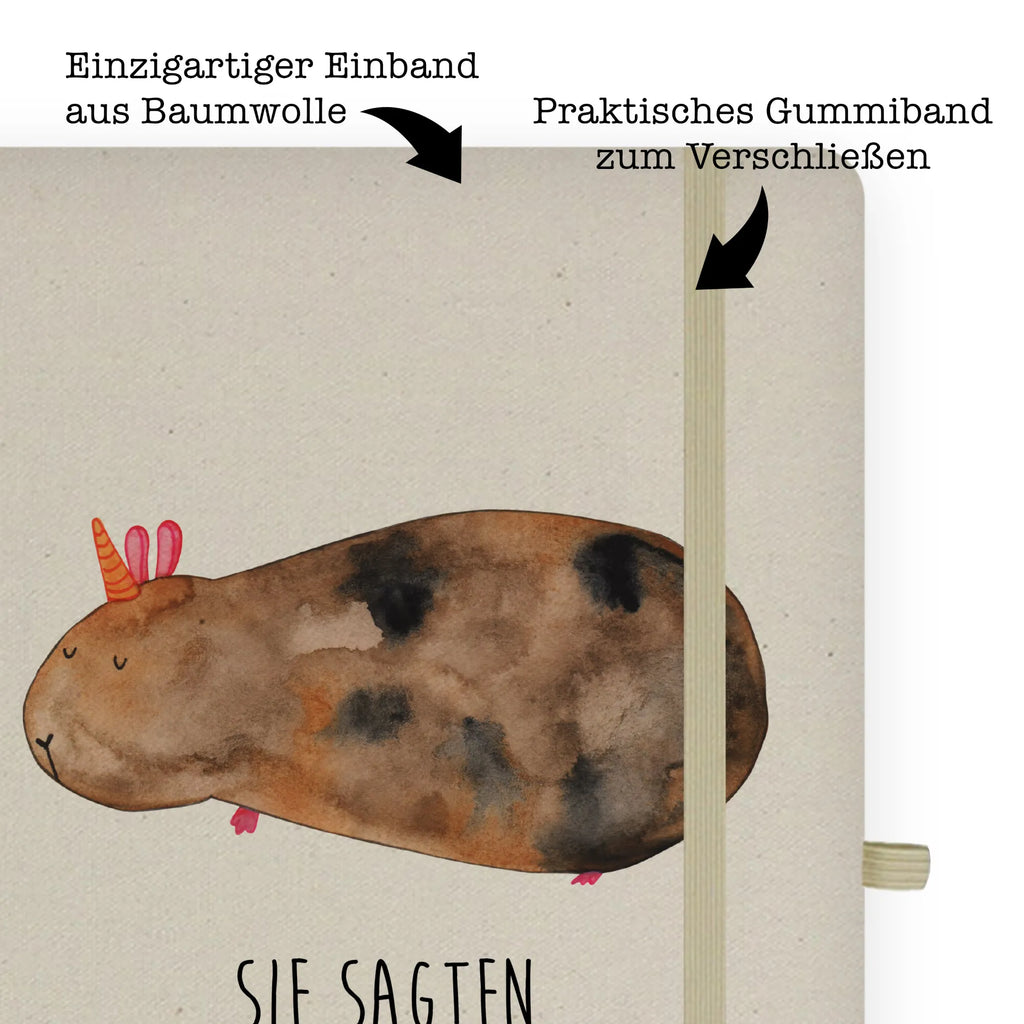 Baumwoll Notizbuch Einhorn Meerschweinchen Notizen, Eintragebuch, Tagebuch, Notizblock, Adressbuch, Journal, Kladde, Skizzenbuch, Notizheft, Schreibbuch, Schreibheft, Einhorn, Einhörner, Einhorn Deko, Pegasus, Unicorn, Meerhörnchen, Meericorn, Meerschwein, Meerschweinchen