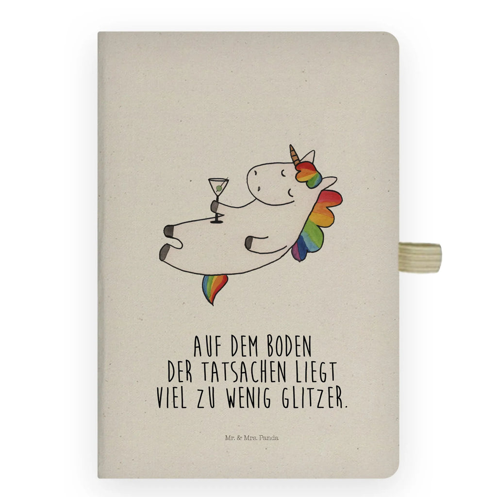 Baumwoll Notizbuch Einhorn Cocktail Notizen, Eintragebuch, Tagebuch, Notizblock, Adressbuch, Journal, Kladde, Skizzenbuch, Notizheft, Schreibbuch, Schreibheft, Einhorn, Einhörner, Einhorn Deko, Pegasus, Unicorn, Party, Spaß, Feiern, Caipirinha, Rum, Cuba Libre, Sekt, Freundin, Geburtstag, lustig, witzig, Spruch, Glitzer