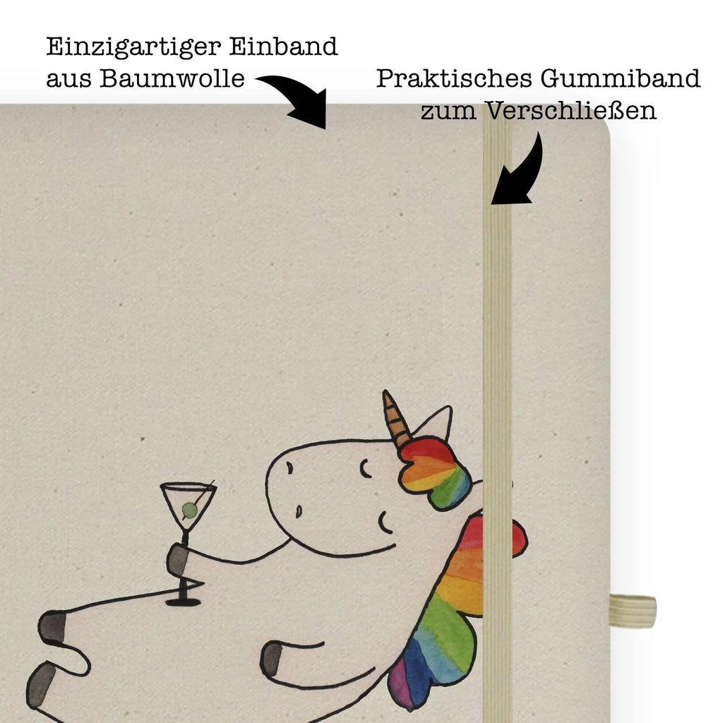 Baumwoll Notizbuch Einhorn Cocktail Notizen, Eintragebuch, Tagebuch, Notizblock, Adressbuch, Journal, Kladde, Skizzenbuch, Notizheft, Schreibbuch, Schreibheft, Einhorn, Einhörner, Einhorn Deko, Pegasus, Unicorn, Party, Spaß, Feiern, Caipirinha, Rum, Cuba Libre, Sekt, Freundin, Geburtstag, lustig, witzig, Spruch, Glitzer