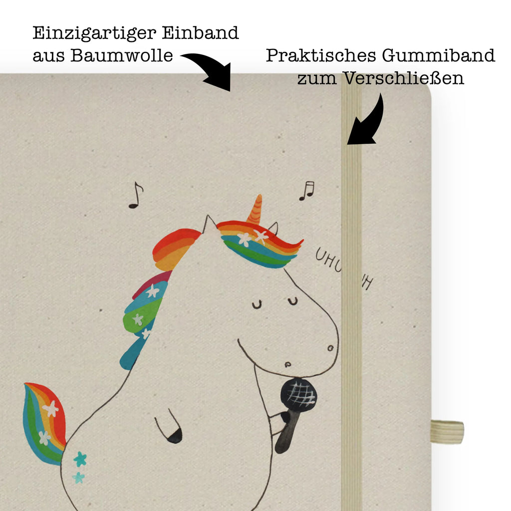 Baumwoll Notizbuch Einhorn Sänger Notizen, Eintragebuch, Tagebuch, Notizblock, Adressbuch, Journal, Kladde, Skizzenbuch, Notizheft, Schreibbuch, Schreibheft, Einhorn, Einhörner, Einhorn Deko, Pegasus, Unicorn, Glitzer, Konfetti, Party, Geburtstag, Feier, Fest, Disco, Sängerin, Sänger, Freundin