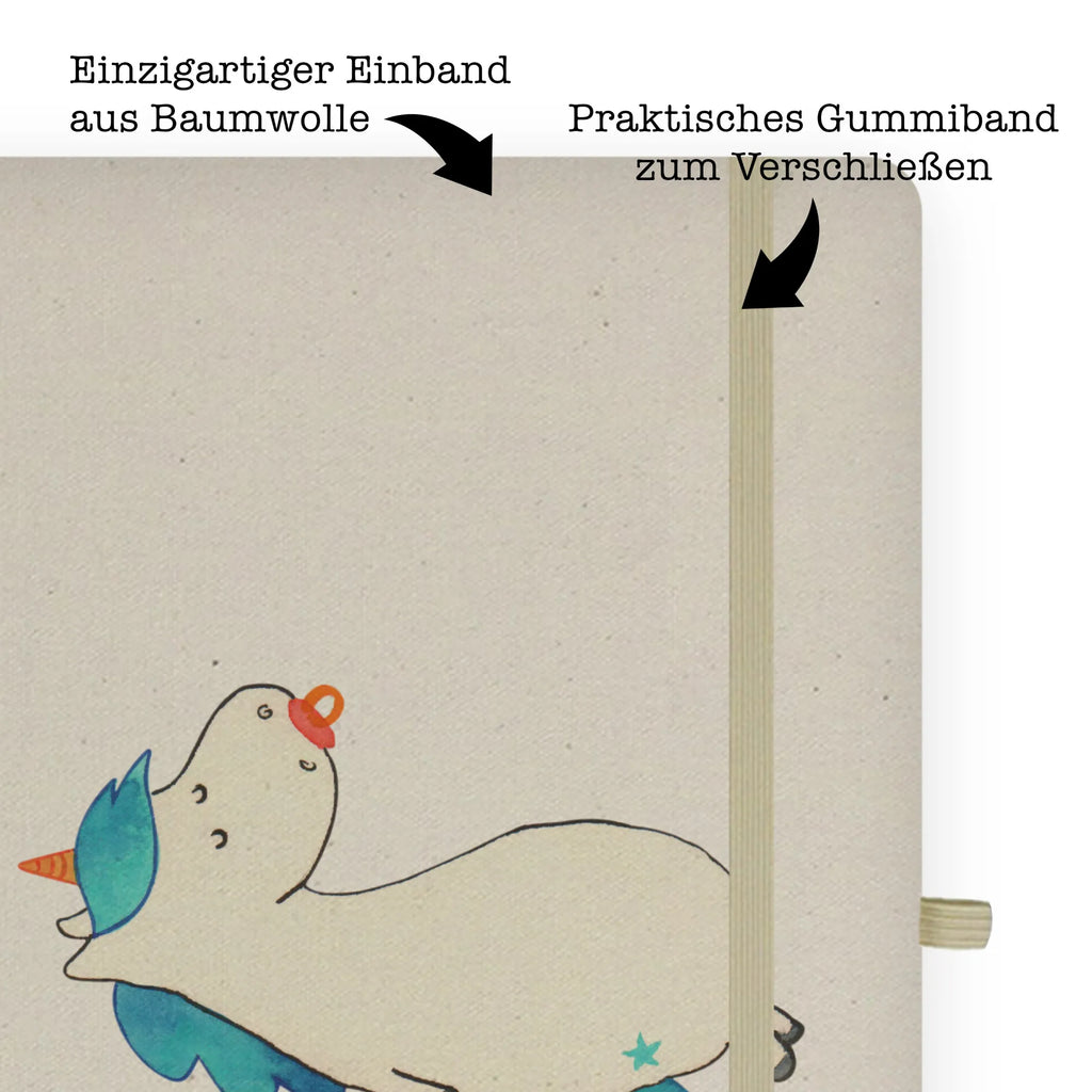 Baumwoll Notizbuch Einhorn Schnullie Notizen, Eintragebuch, Tagebuch, Notizblock, Adressbuch, Journal, Kladde, Skizzenbuch, Notizheft, Schreibbuch, Schreibheft, Einhorn, Einhörner, Einhorn Deko, Pegasus, Unicorn, Baby, Kleinkind, Geburt, Geburtstag, Säugling, Schnuller, Geschenk Geburt, Mutter, Mama