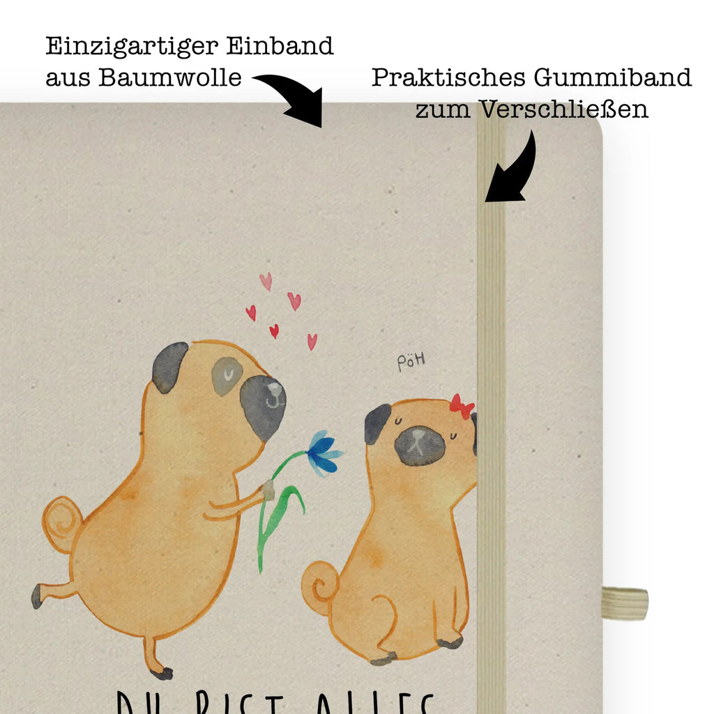 Baumwoll Notizbuch Mops Verliebt Notizen, Eintragebuch, Tagebuch, Notizblock, Adressbuch, Journal, Kladde, Skizzenbuch, Notizheft, Schreibbuch, Schreibheft, Hund, Hundemotiv, Haustier, Hunderasse, Tierliebhaber, Hundebesitzer, Sprüche, Mops, Möpse, Hundeliebe, verliebt, Liebe, Liebesspruch. Verlobt, Geschenk Freund, Partner