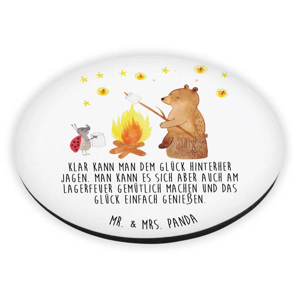 Rund Magnet Bär & Marienkäfer Lagerfeuer Kühlschrankmagnet, Pinnwandmagnet, Souvenir Magnet, Motivmagnete, Dekomagnet, Whiteboard Magnet, Notiz Magnet, Kühlschrank Dekoration, Bär, Teddy, Teddybär, Lagerfeuer