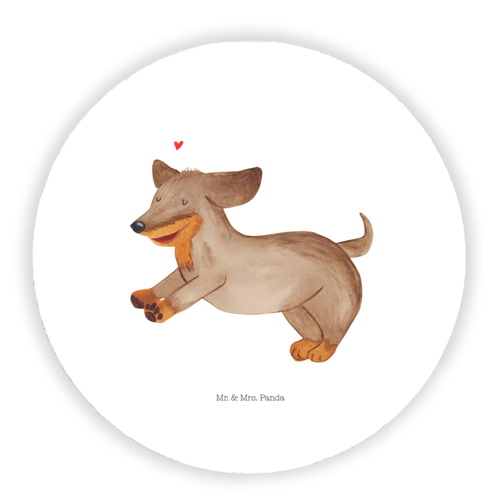 Rund Magnet Hund Dackel fröhlich Kühlschrankmagnet, Pinnwandmagnet, Souvenir Magnet, Motivmagnete, Dekomagnet, Whiteboard Magnet, Notiz Magnet, Kühlschrank Dekoration, Hund, Hundemotiv, Haustier, Hunderasse, Tierliebhaber, Hundebesitzer, Sprüche, Hunde, Dackel, Dachshund, happy dog